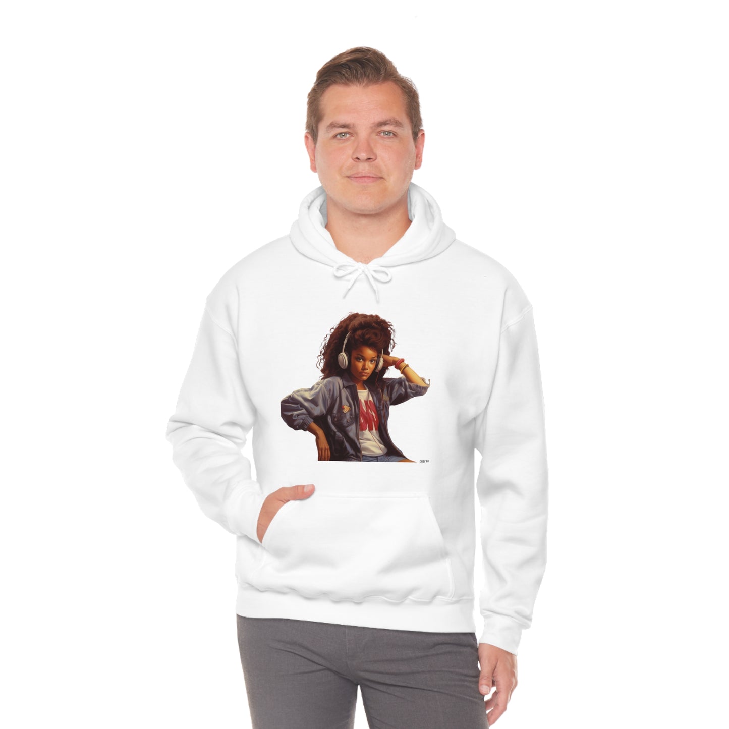 Nina, Unisex Heavy Blend Hooded Sweatshirt