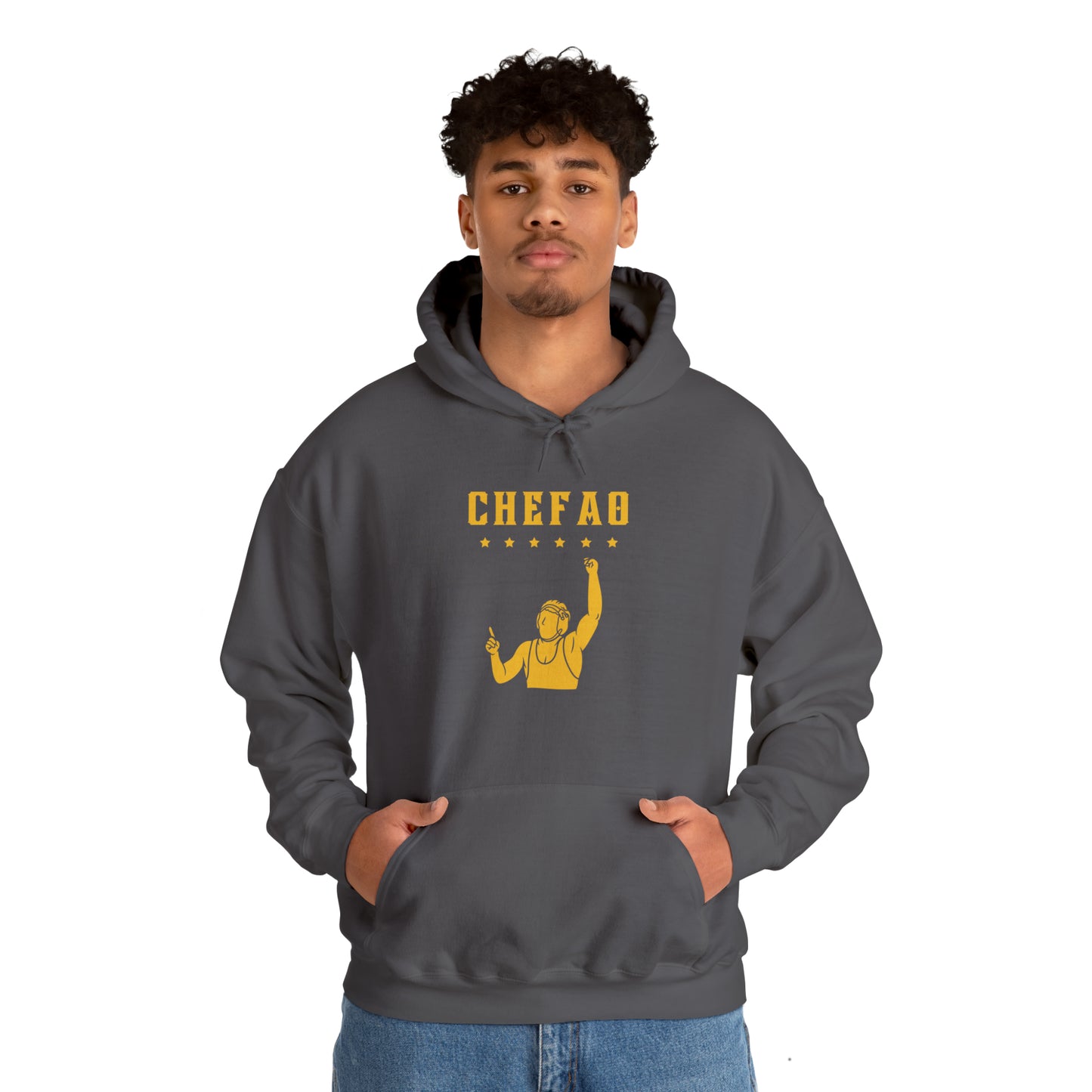 Chefao Wrestling II, Unisex Heavy Blend Hooded Sweatshirt