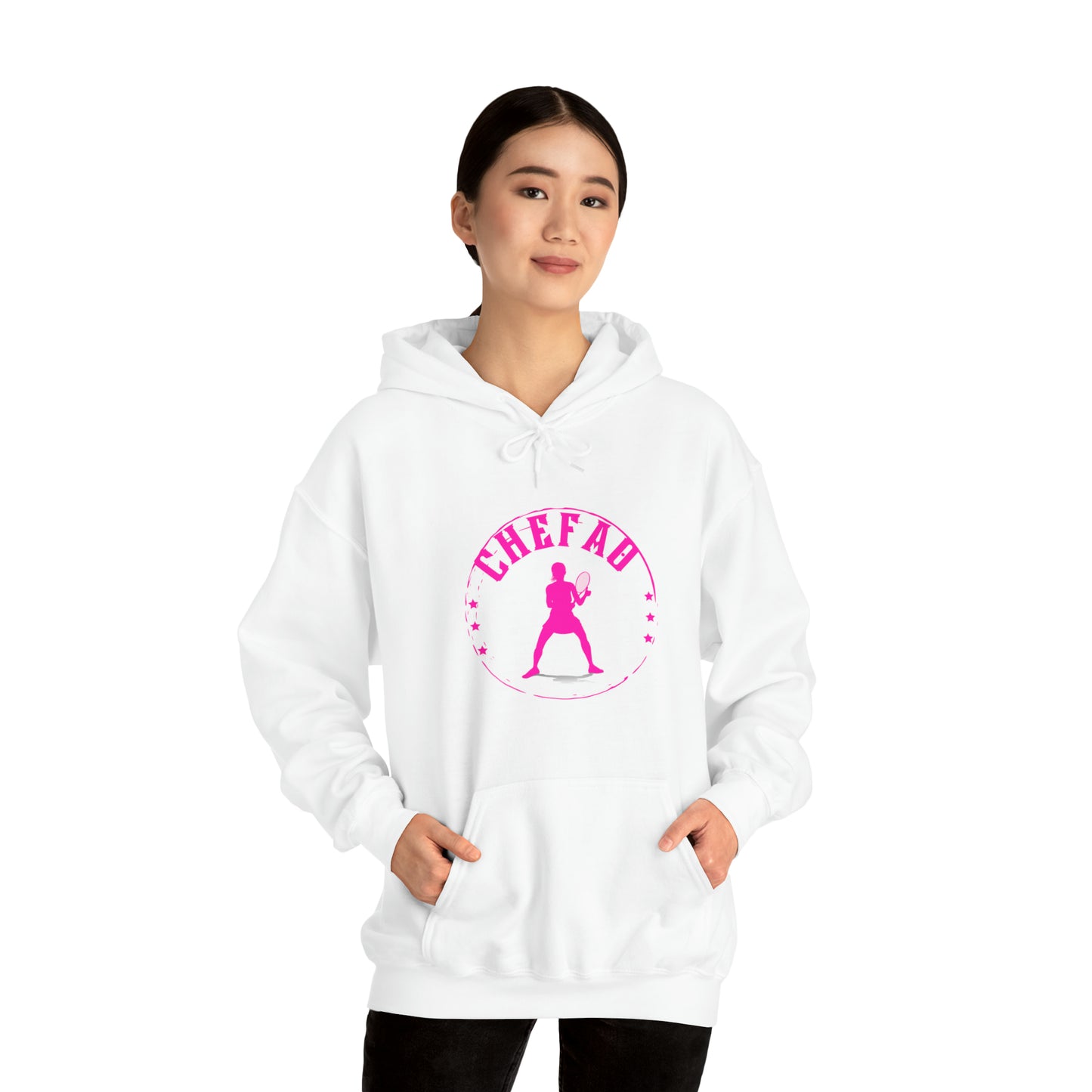 Chefao Tennis IV, Unisex Heavy Blend Hooded Sweatshirt