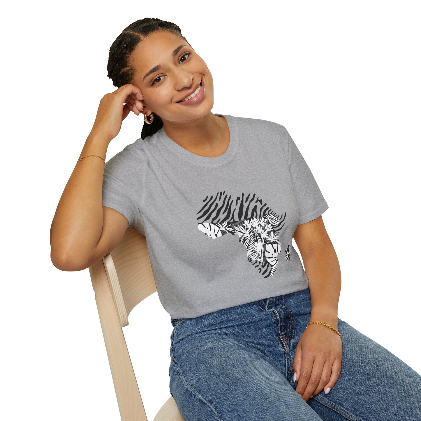 Chefao Africa Botanical I, Unisex Softstyle T-Shirt