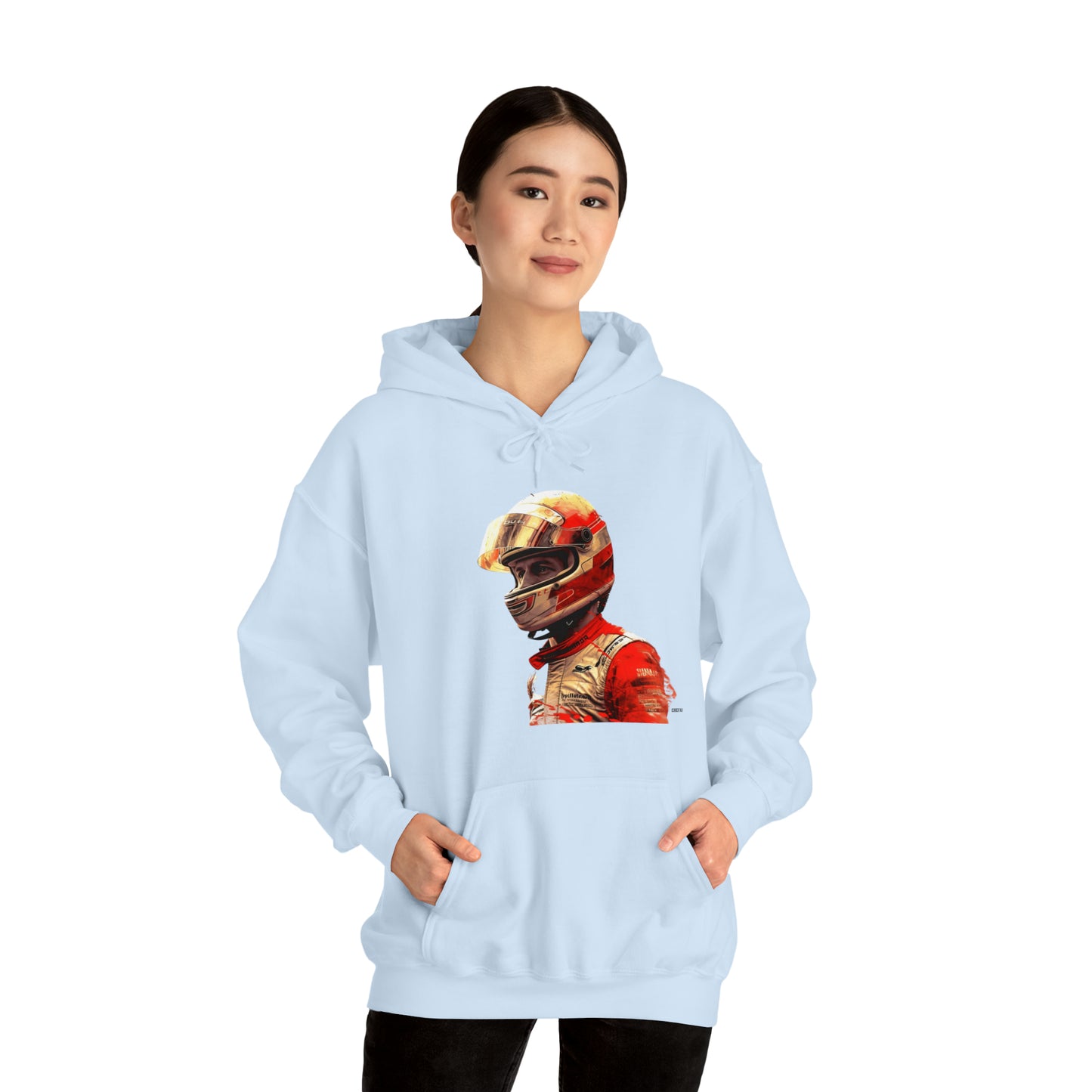 Racecar Driver, Unisex Heavy Blend Hooded Sweatshirt