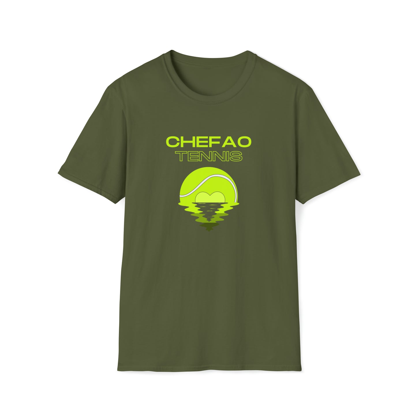Chefao Tennis X, Unisex Softstyle T-Shirt