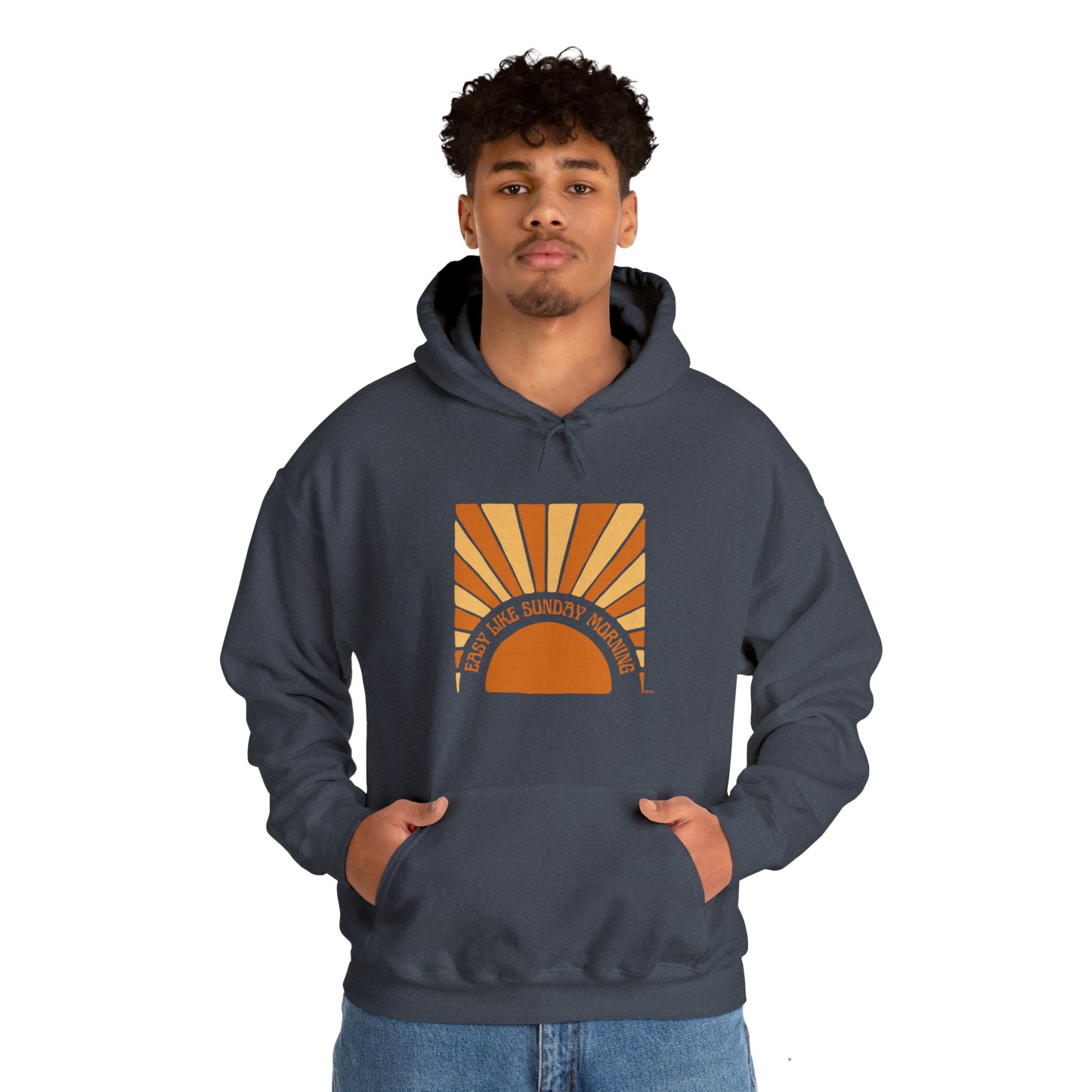 Easy Like Sunday Morning, Unisex Heavy Blend Hooded Sweatshirt