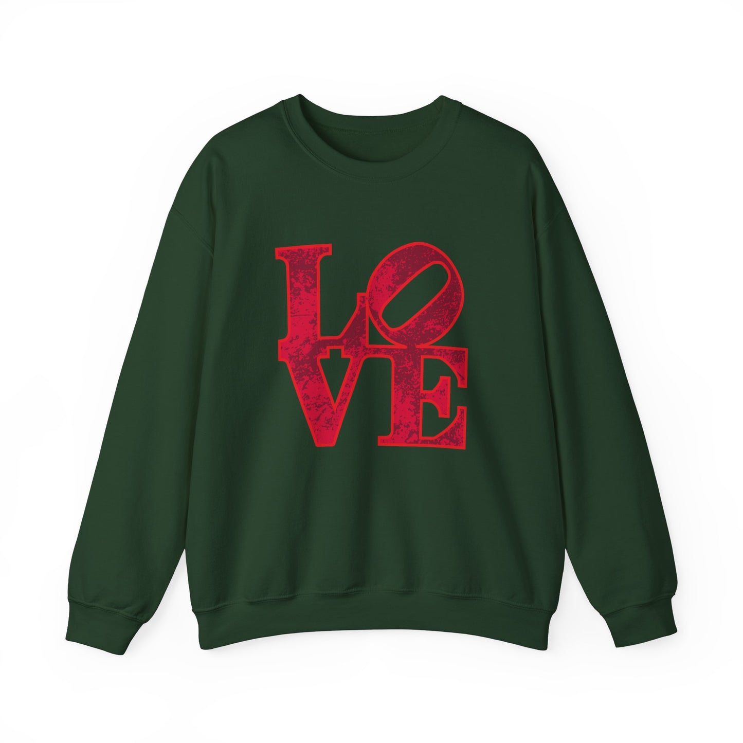 Chefao Love Blocks I, Unisex Heavy Blend™ Crewneck Sweatshirt