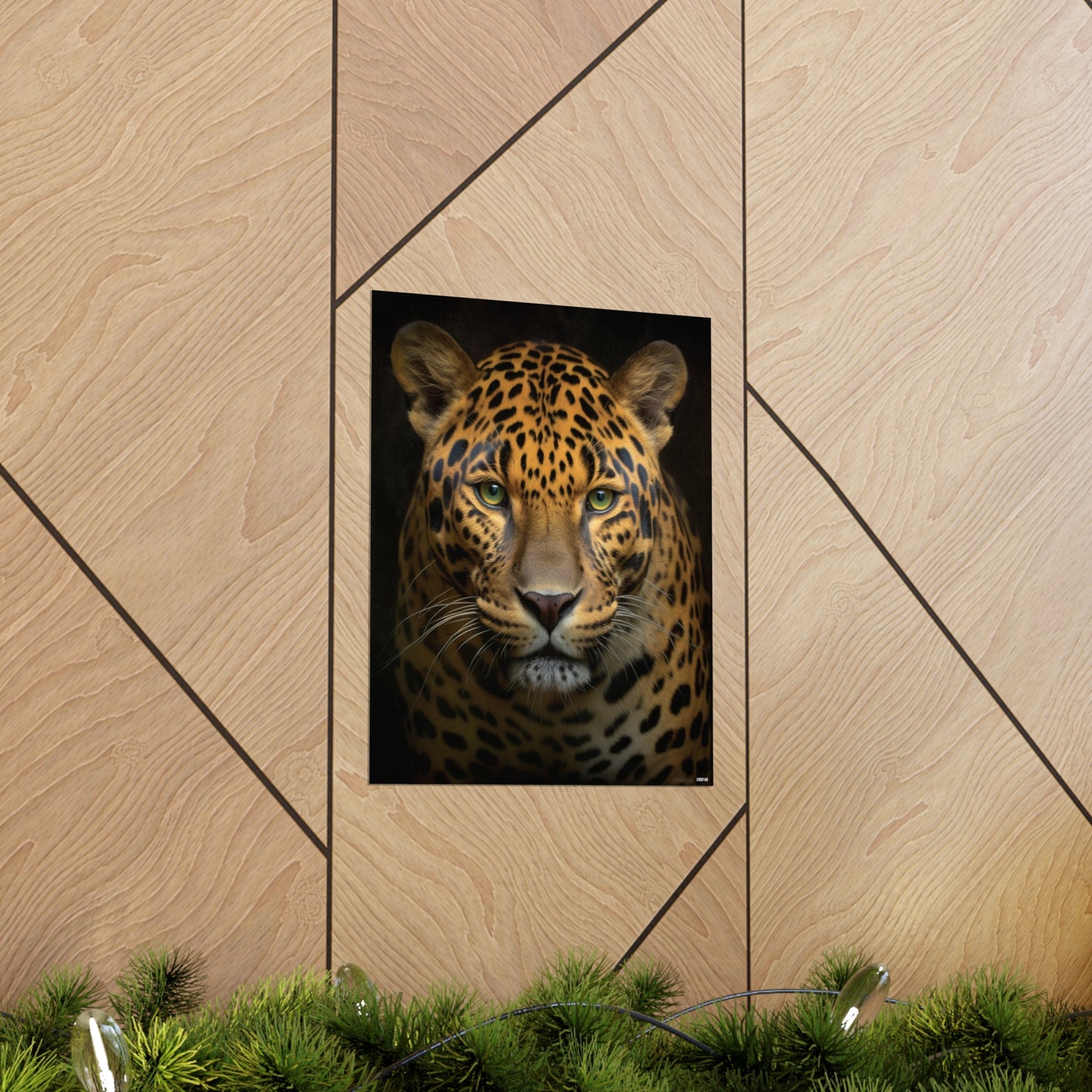 Captivation of a Jaguar, Premium Matte Vertical Posters