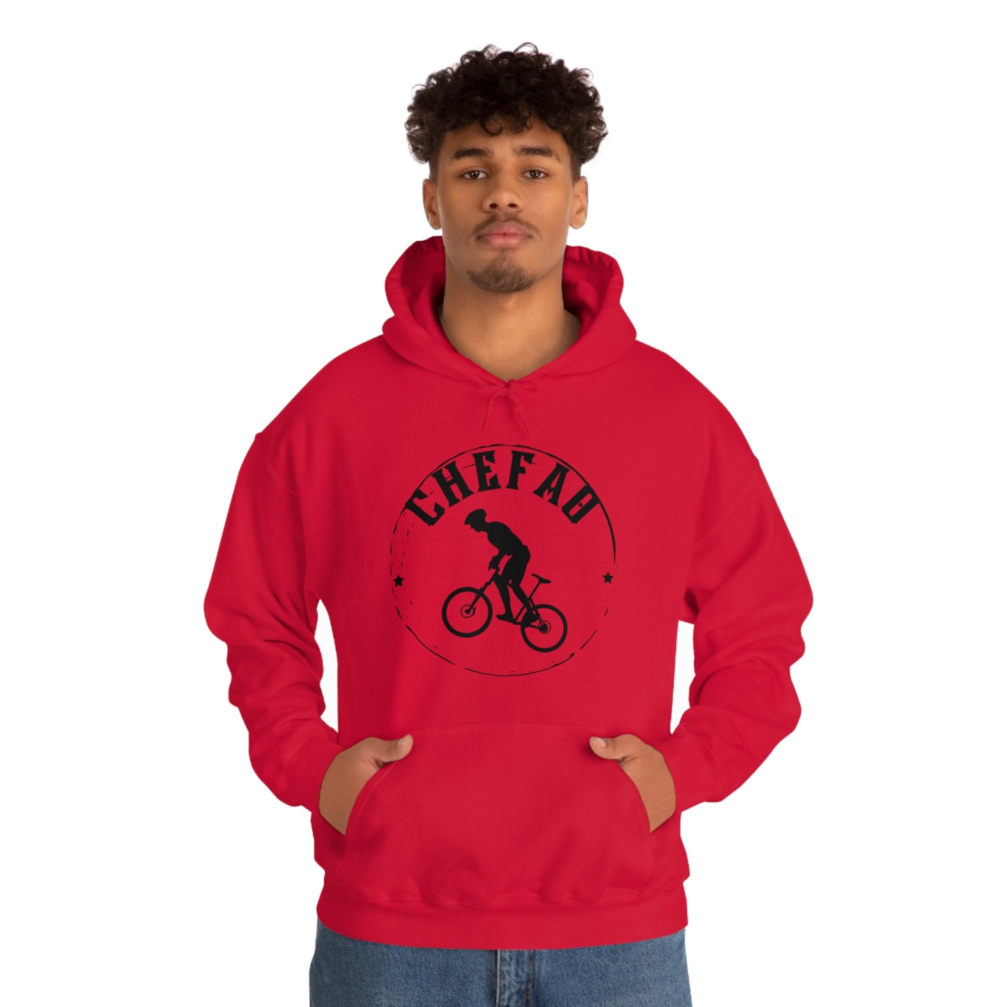 Chefao BMX I, Unisex Heavy Blend Hooded Sweatshirt