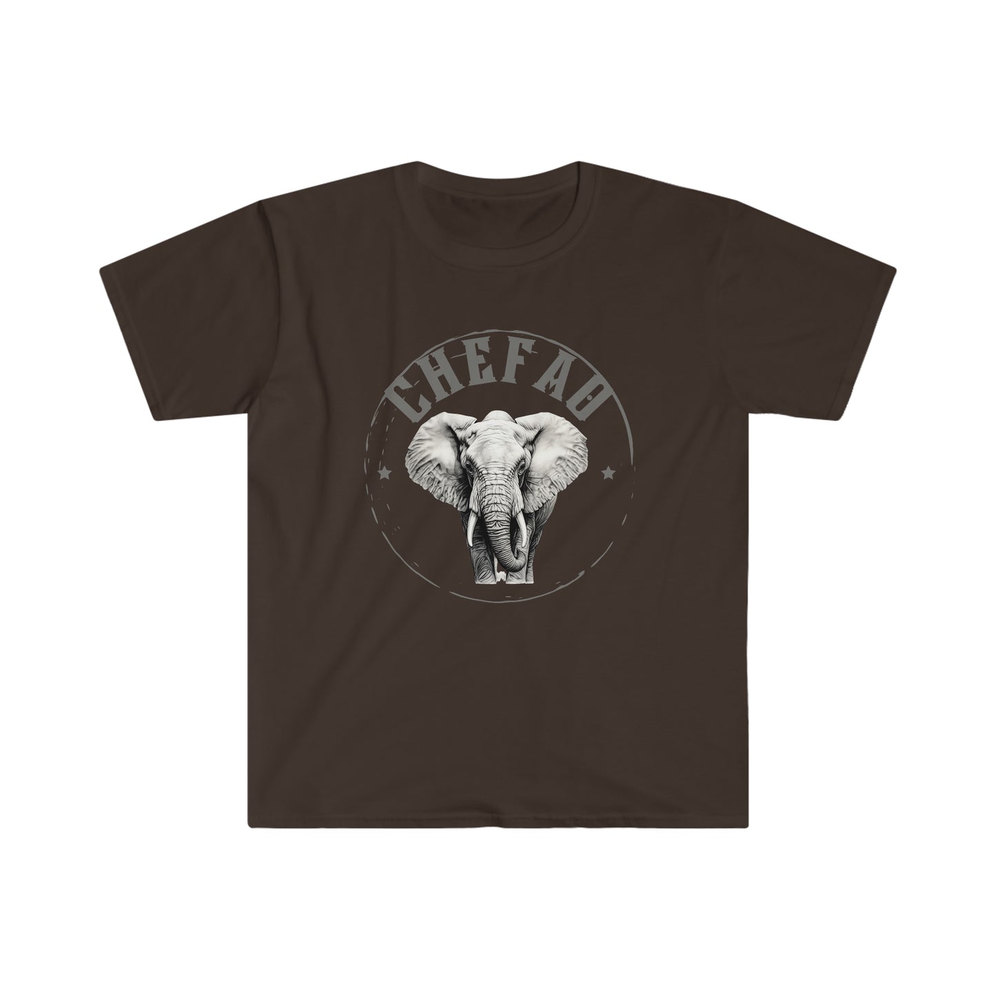 Chefao Elephant I, Unisex Softstyle T-Shirt
