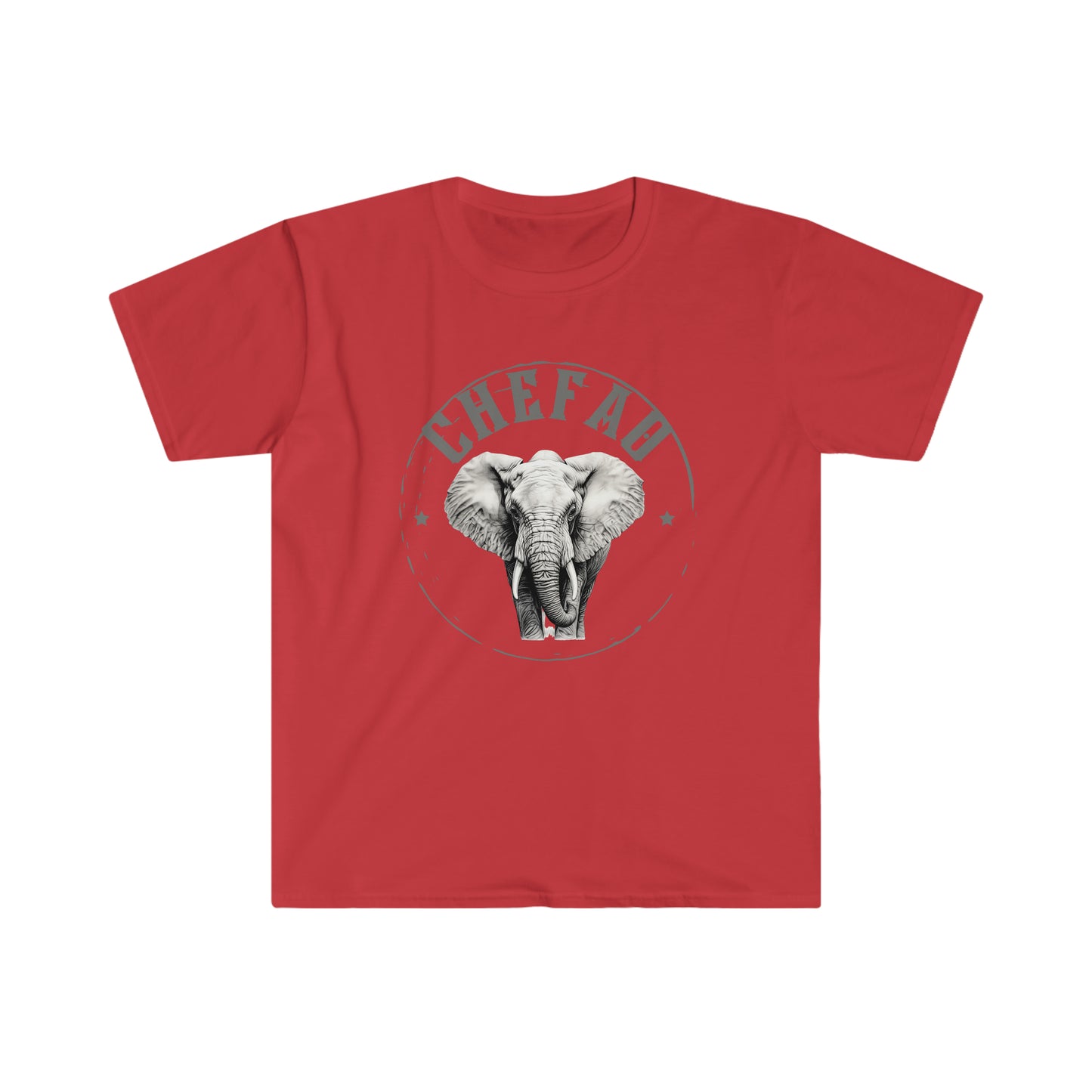 Chefao Elephant I, Unisex Softstyle T-Shirt