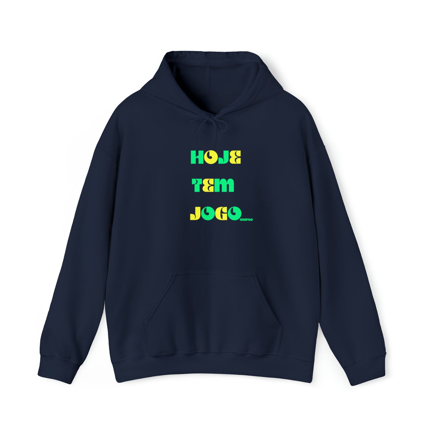 Hoje Tem Jogo I, Unisex Heavy Blend Hooded Sweatshirt