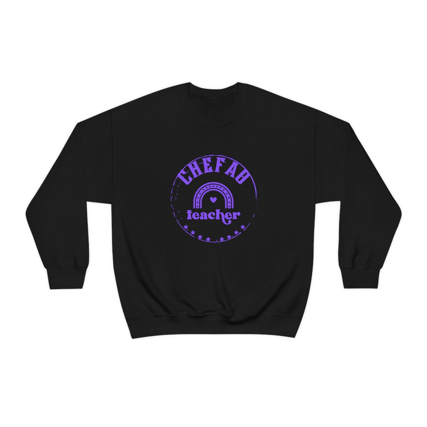 Chefao Teacher III, Unisex Heavy Blend Crewneck Sweatshirt