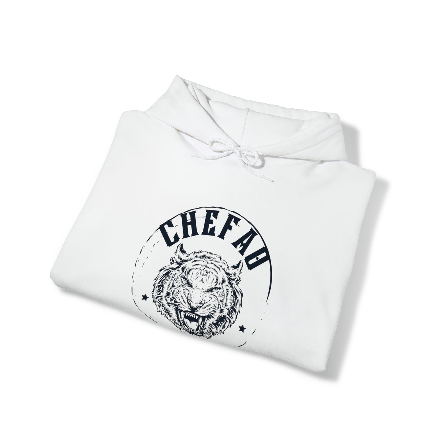 Chefao Tiger II, Unisex Heavy Blend Hooded Sweatshirt