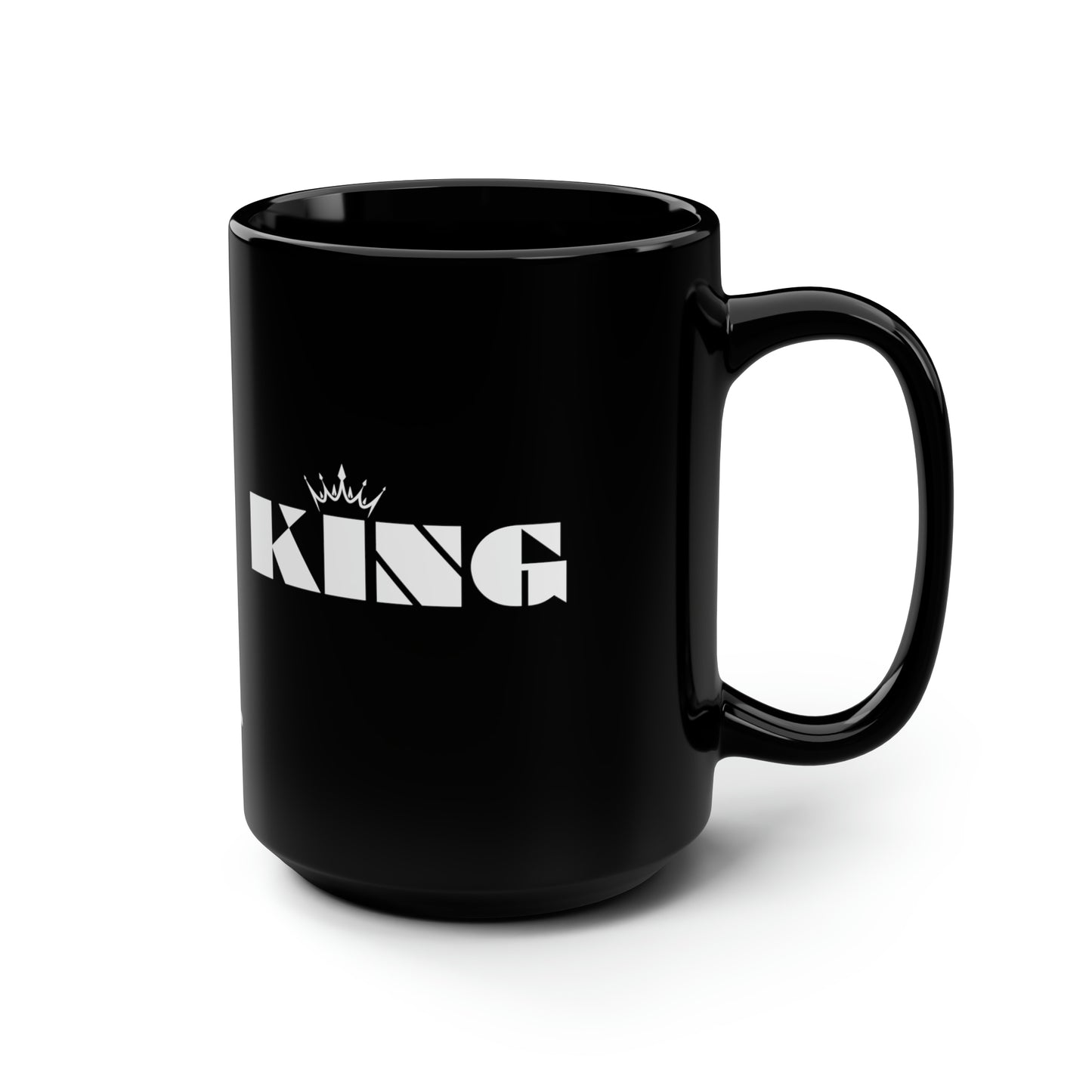Chefao King I, Black Mug, 15oz
