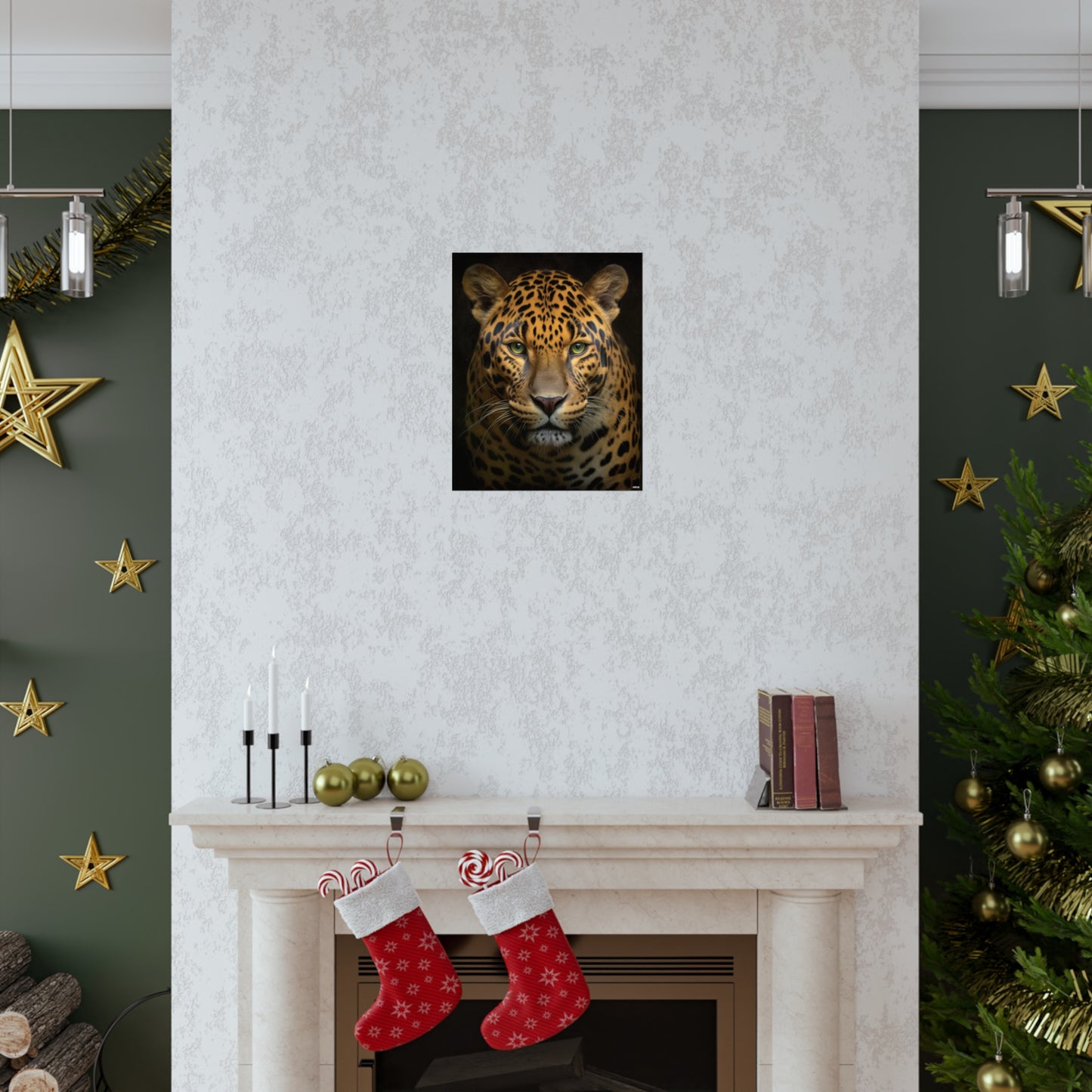 Captivation of a Jaguar, Premium Matte Vertical Posters