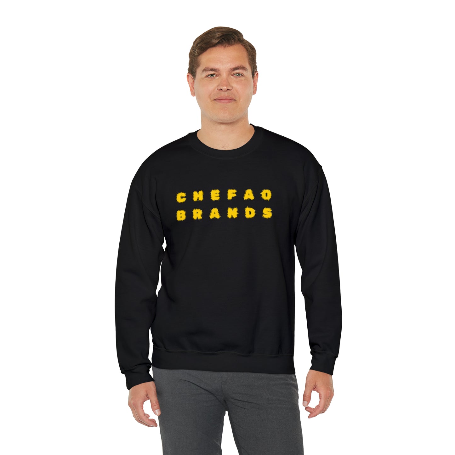 Chefao Brands V, Unisex Heavy Blend Crewneck Sweatshirt