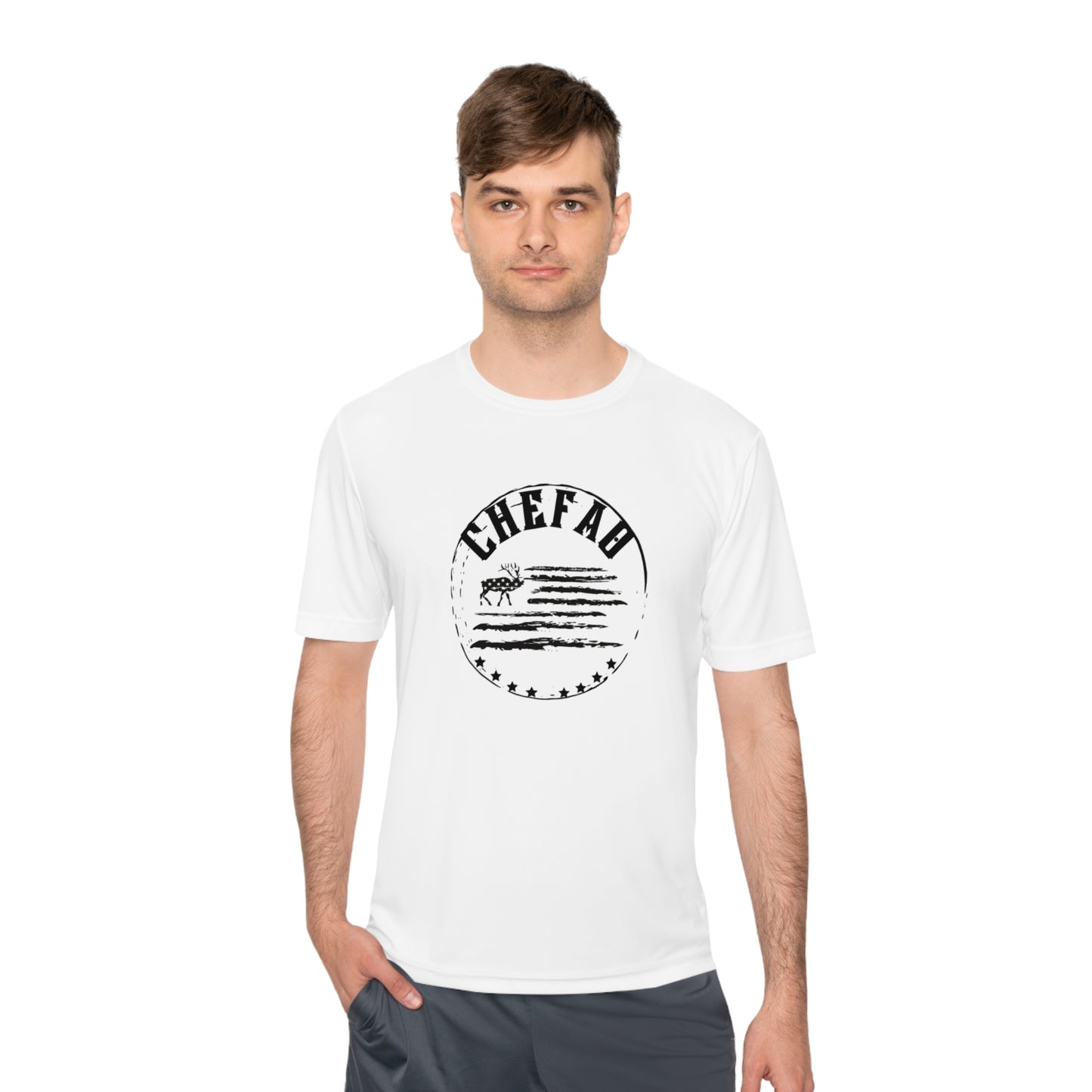 Chefao Hunting II, Unisex Moisture Wicking Tee