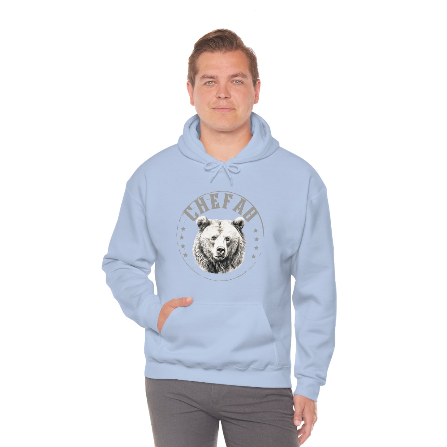 Chefao Bear I, Unisex Heavy Blend Hooded Sweatshirt