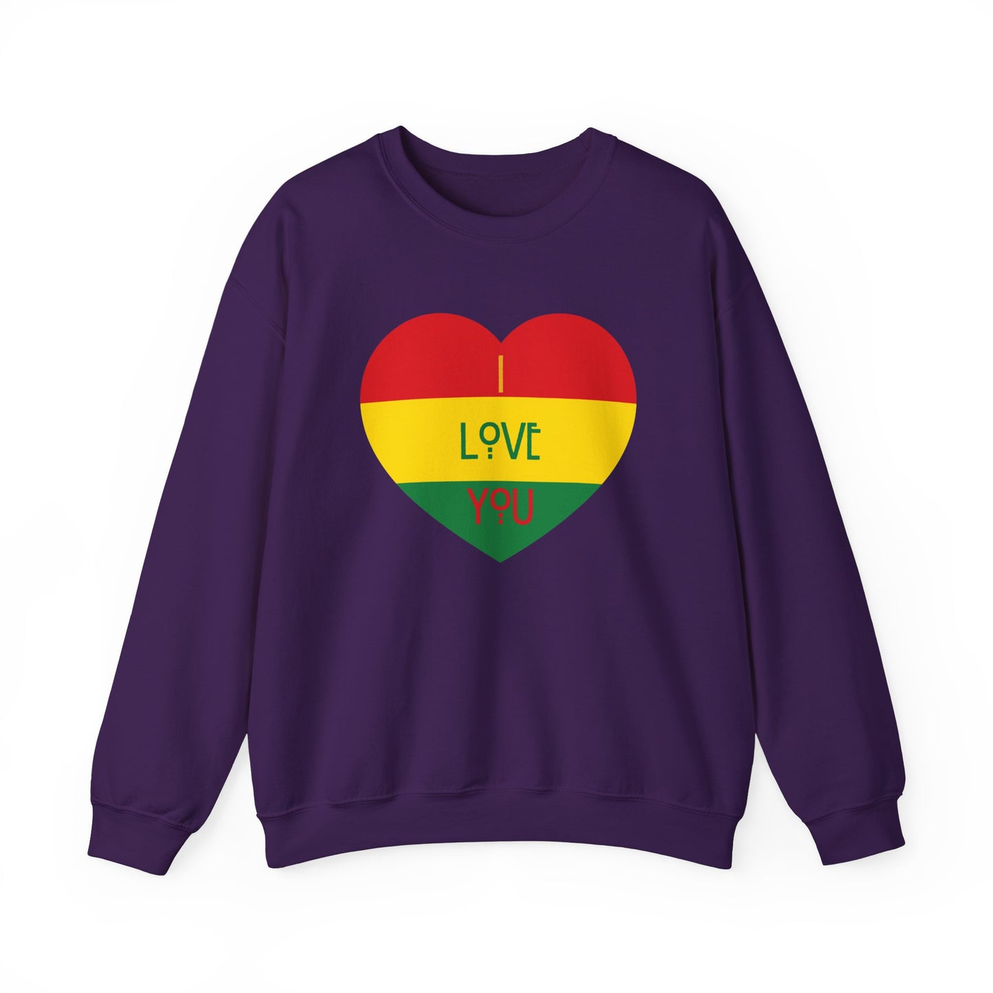 Chefao I Love You I, Unisex Heavy Blend™ Crewneck Sweatshirt