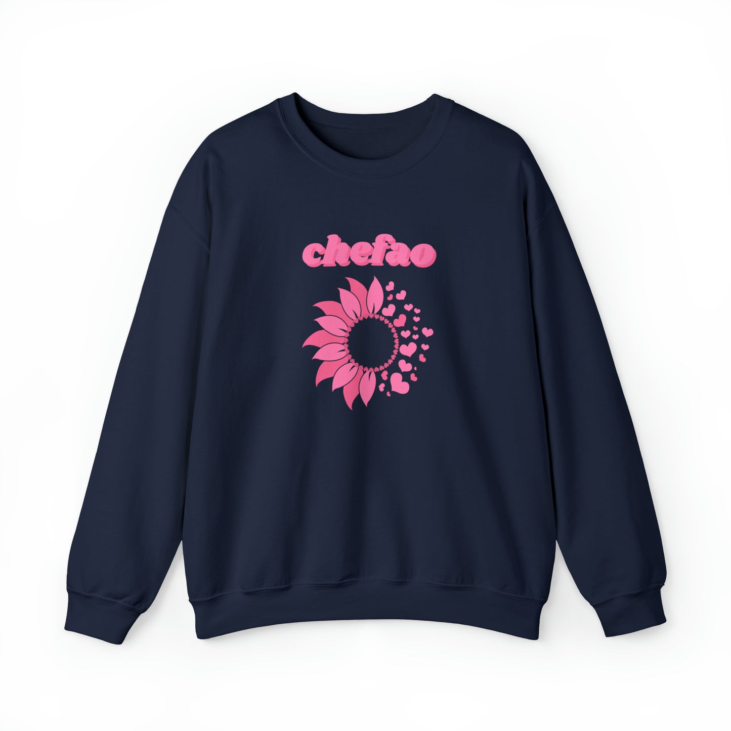 Chefao Sunflower III, Unisex Heavy Blend Crewneck Sweatshirt