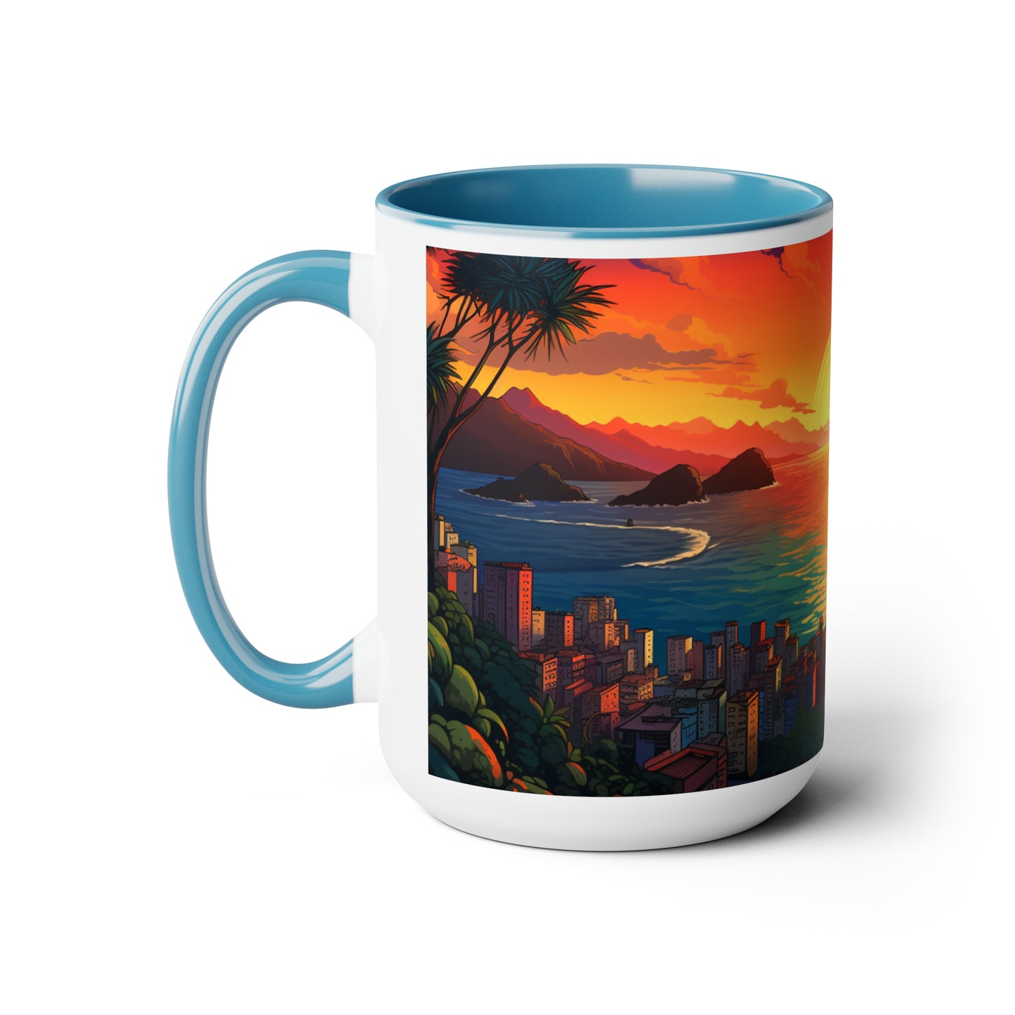 Sun Rise Rio, Coffee Mug, 15oz