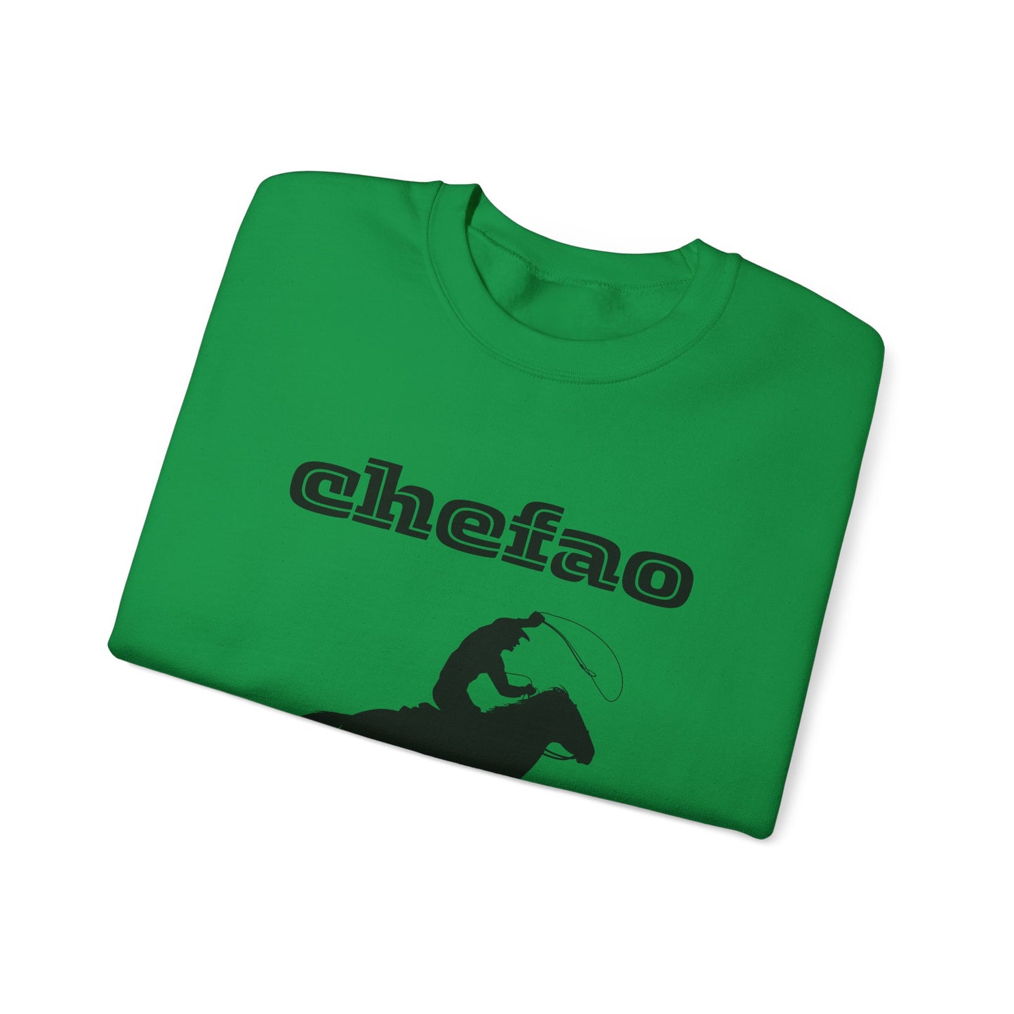 Chefao Cowboy III, Unisex Heavy Blend Crewneck Sweatshirt