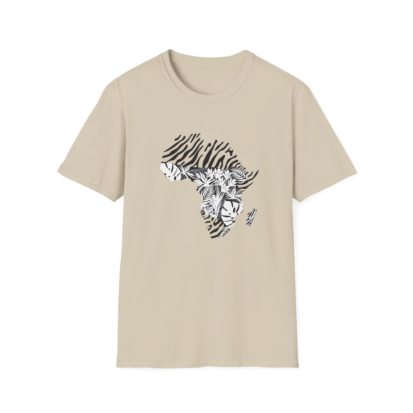 Chefao Africa Botanical I, Unisex Softstyle T-Shirt