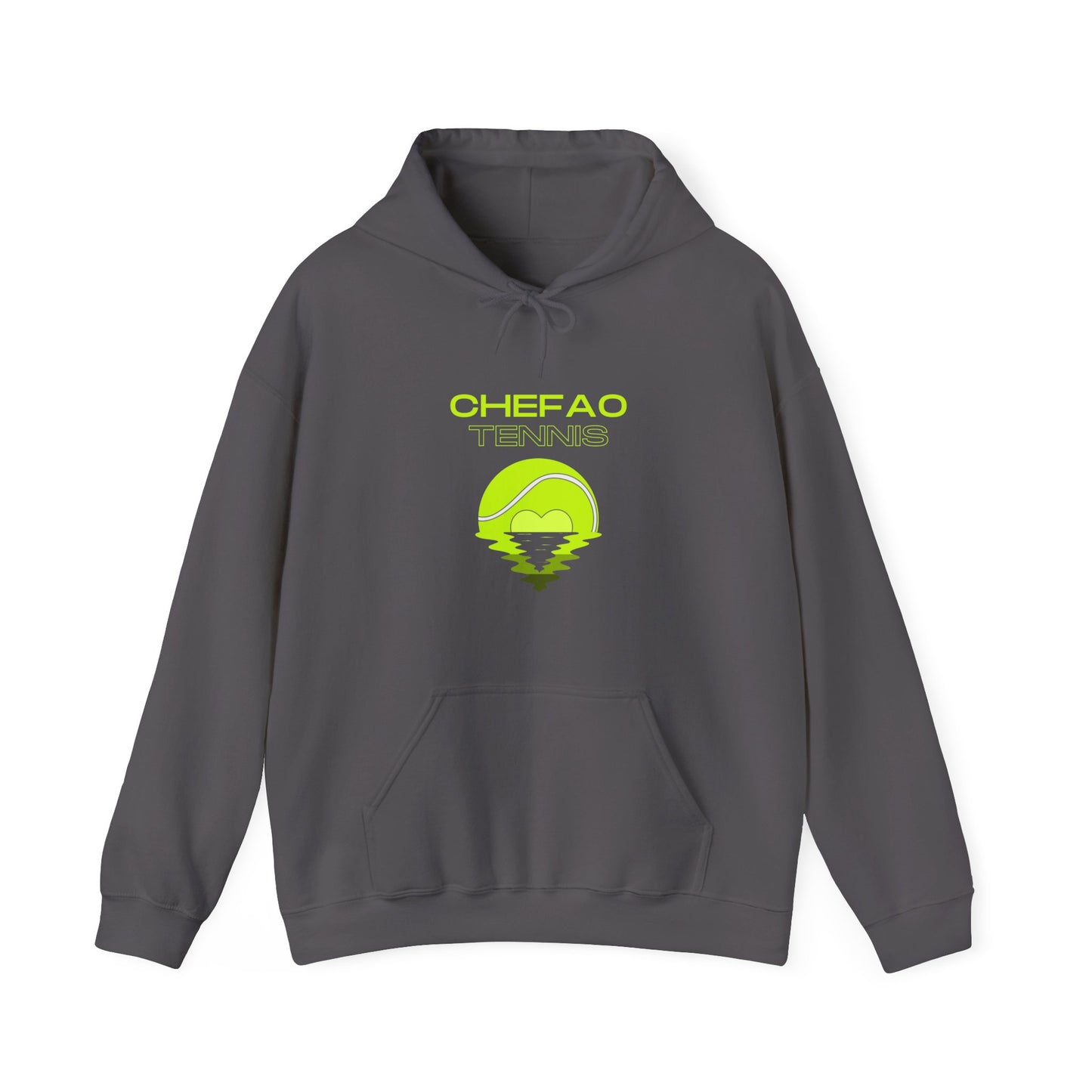 Chefao Tennis X, Unisex Heavy Blend Hooded Sweatshirt