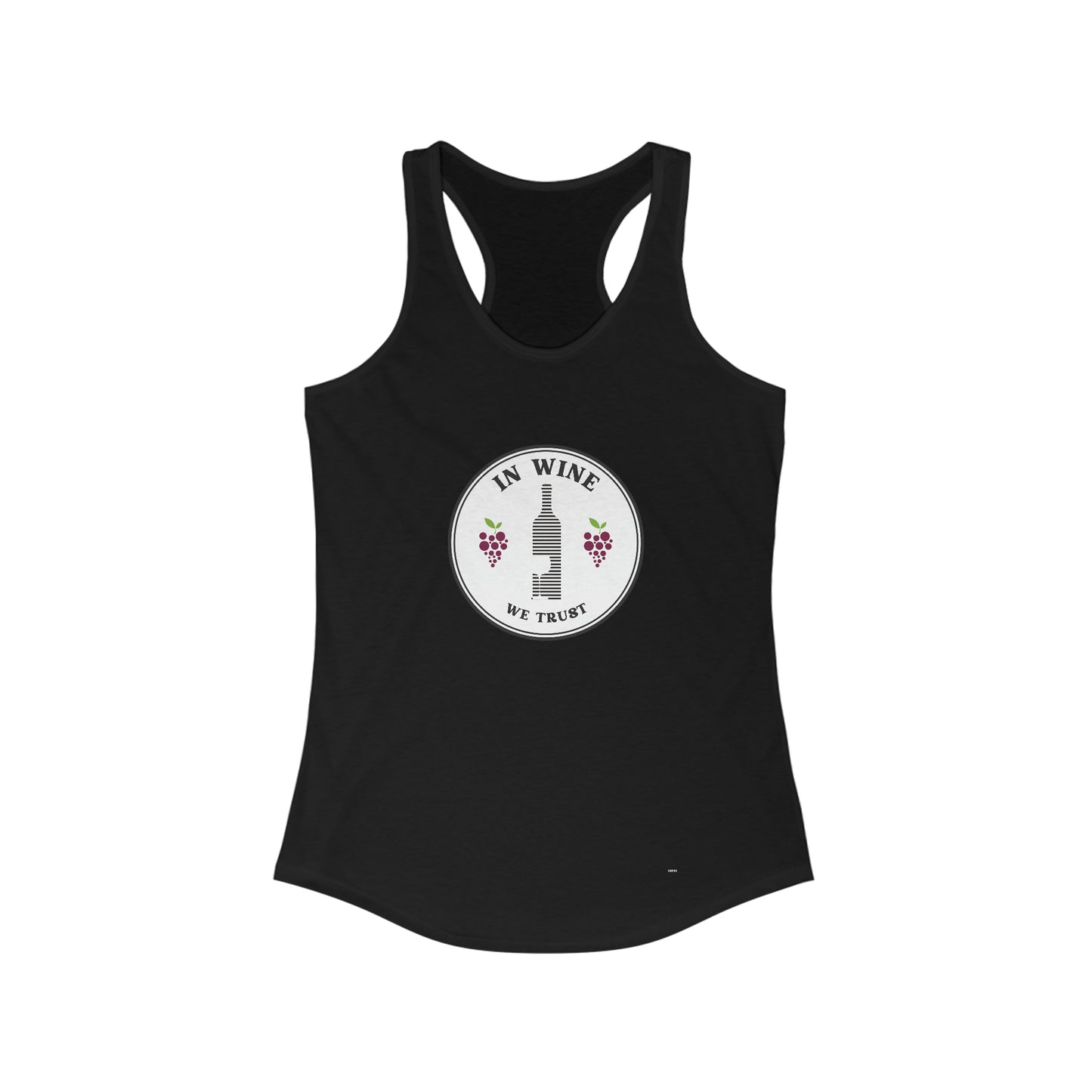 In Wine We Trust, Women's Racerback Tank