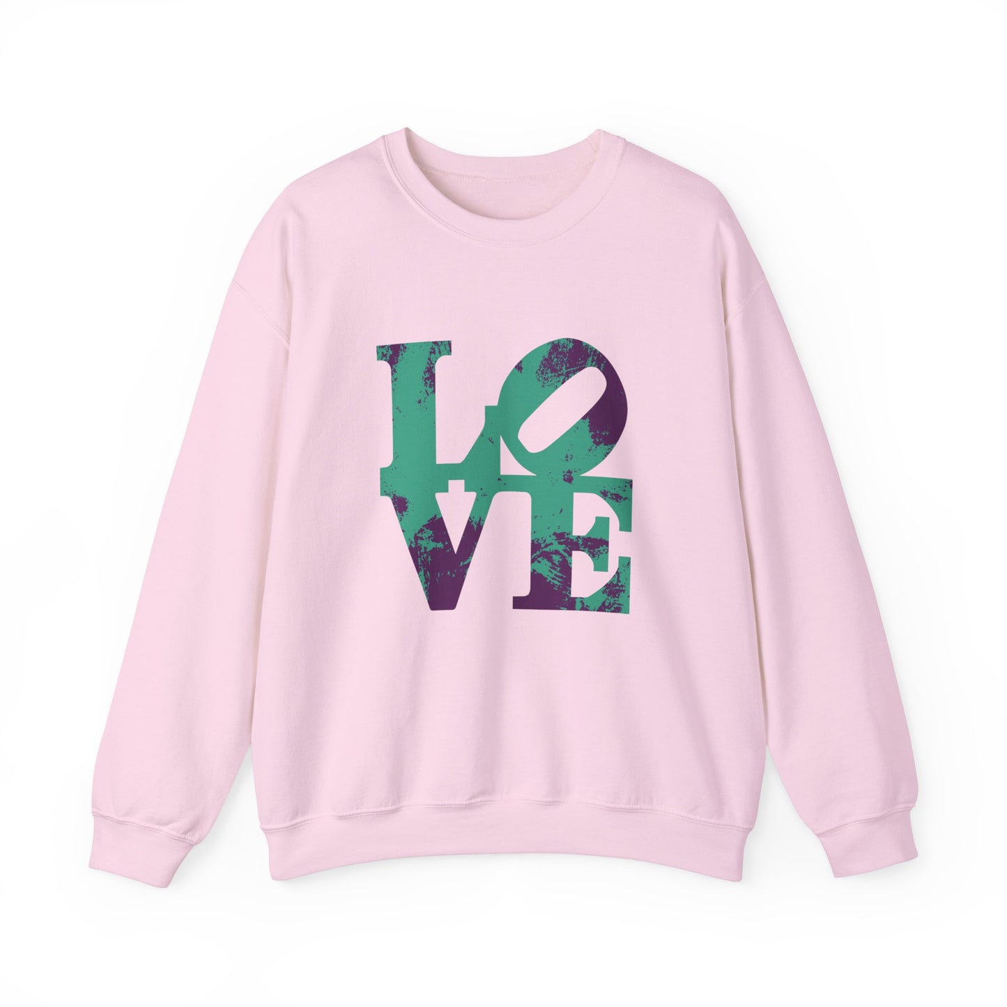 Chefao Love Blocks I, Unisex Heavy Blend™ Crewneck Sweatshirt