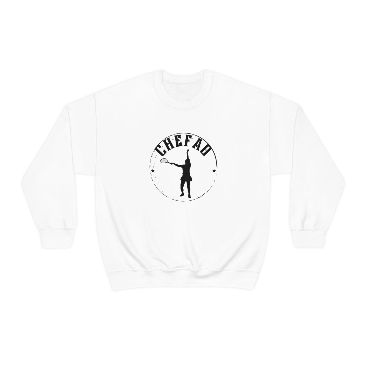 Chefao Tennis I, Unisex Heavy Blend Crewneck Sweatshirt