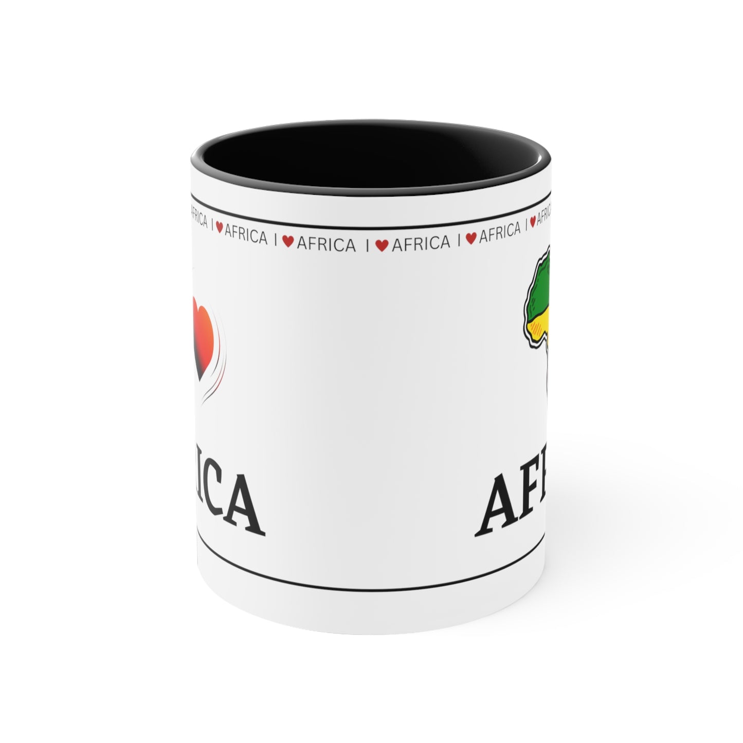 I Love Africa - Coffee Mug, 11oz