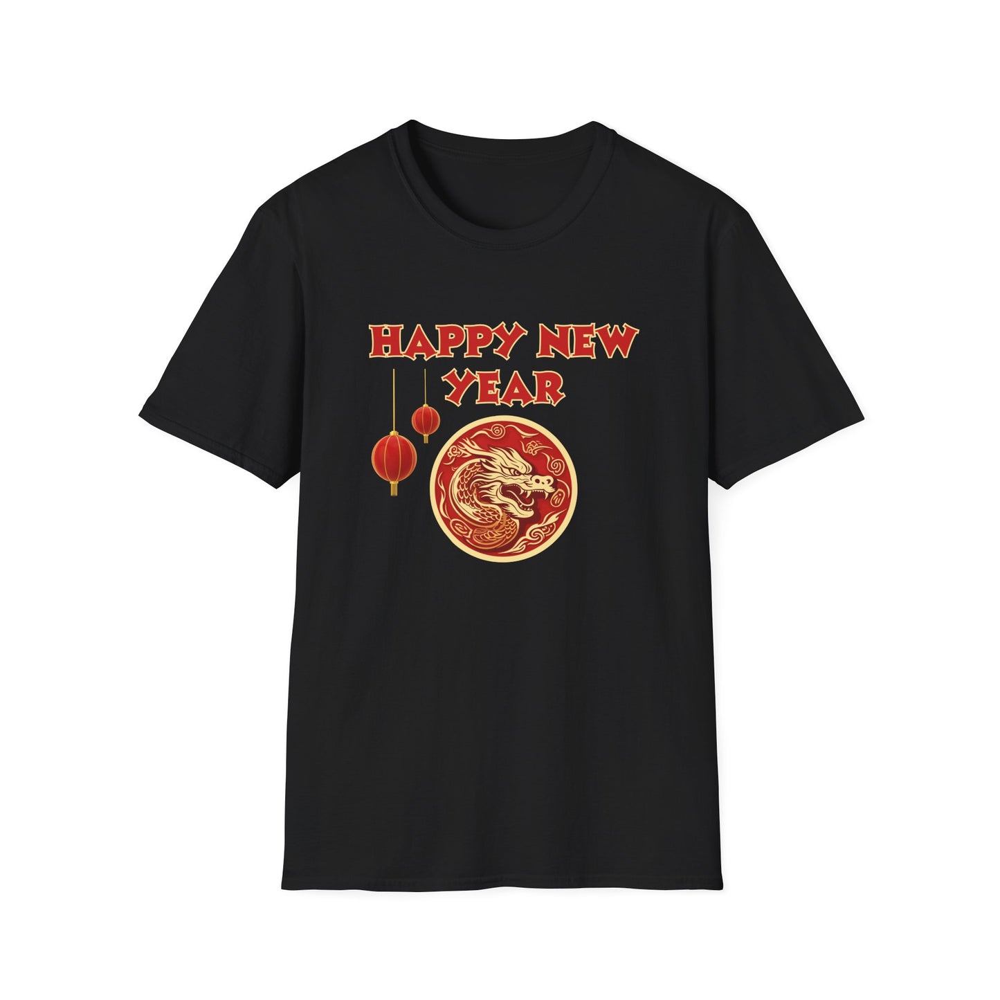 Happy Chinese New Year, Unisex Softstyle T-Shirt
