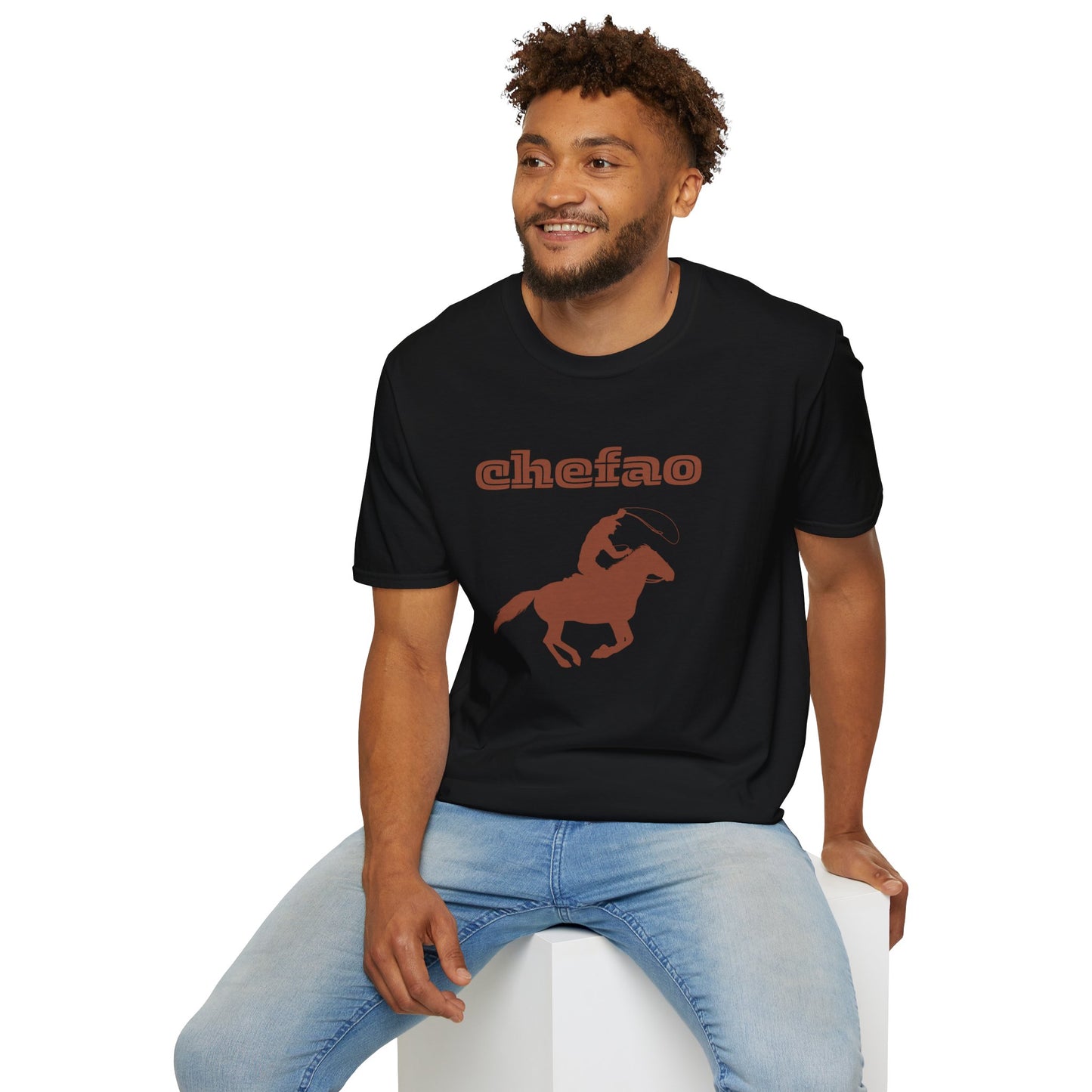 Chefao Cowboy III, Unisex Softstyle T-Shirt
