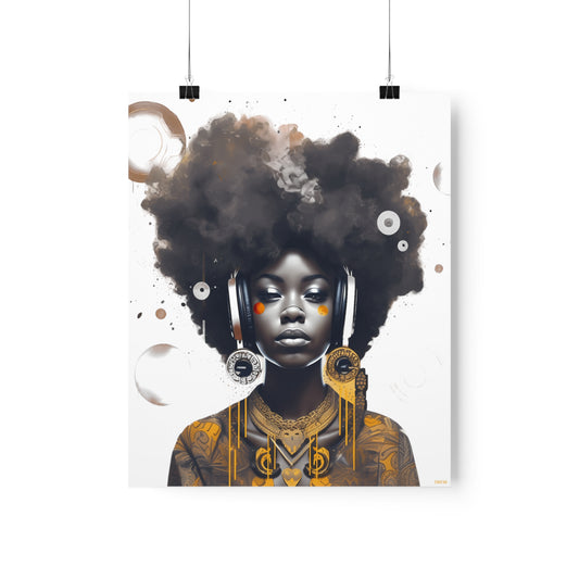 Golden Girl, Premium Matte Vertical Posters