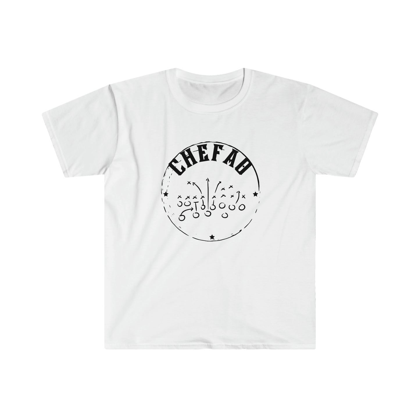 Chefao Football I, Unisex Softstyle T-Shirt