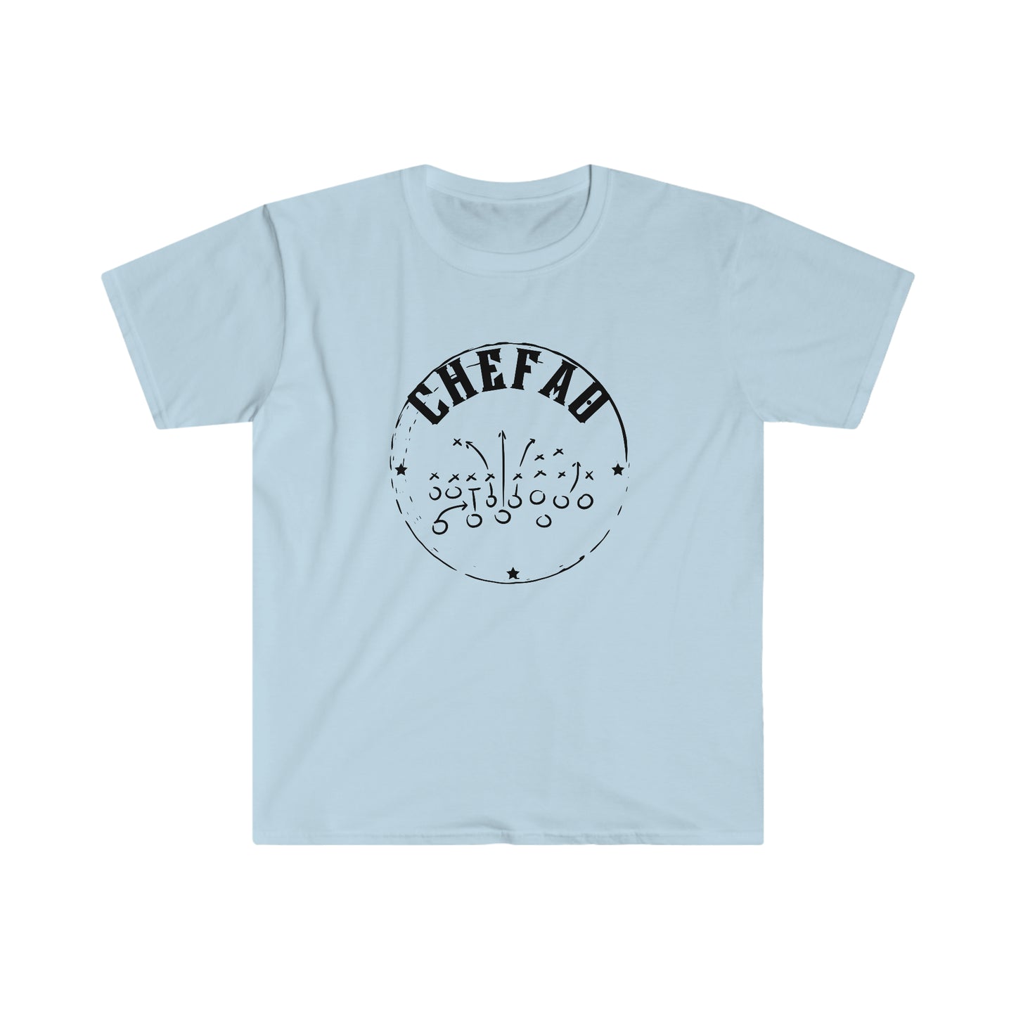 Chefao Football I, Unisex Softstyle T-Shirt