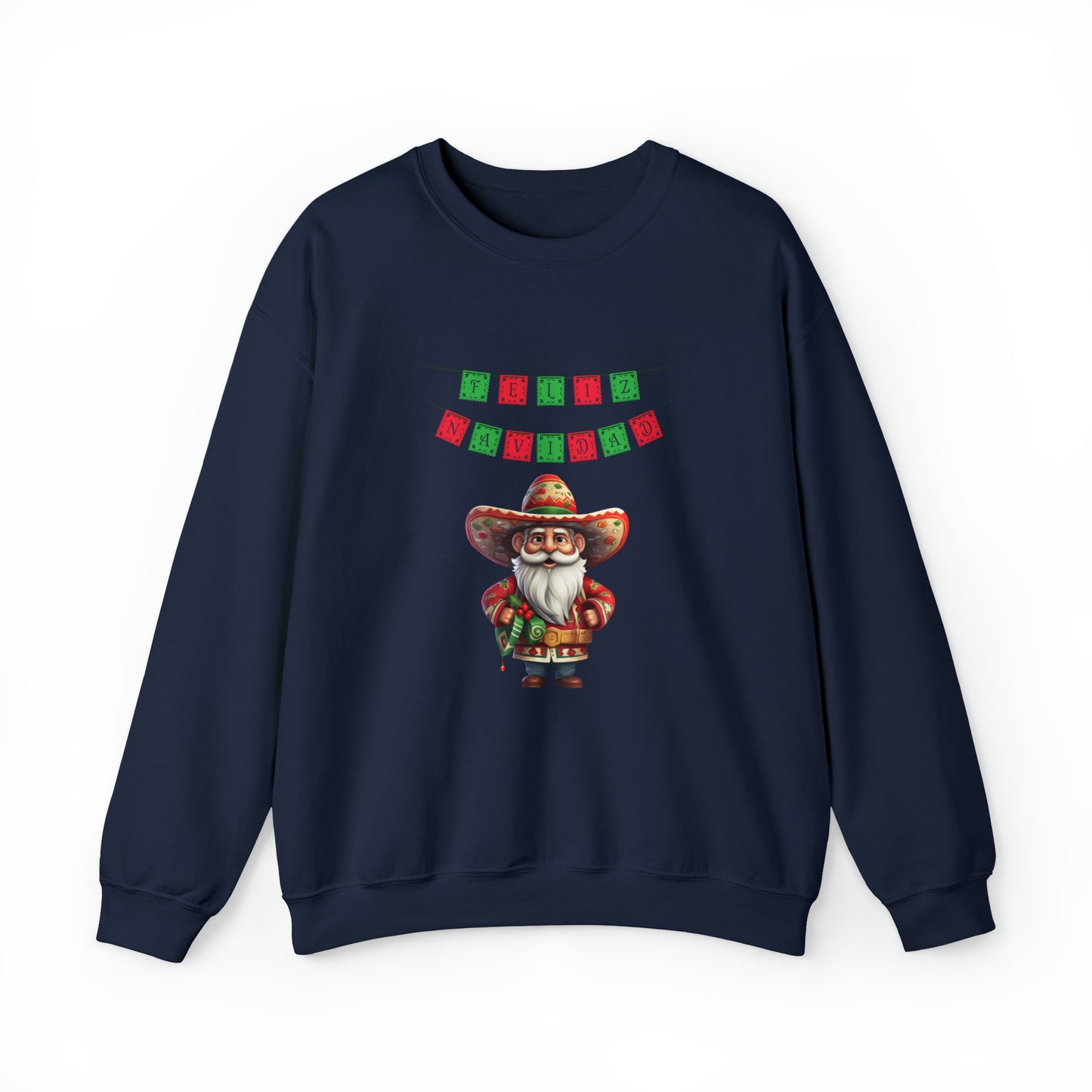 Feliz Navidad I, Unisex Heavy Blend Crewneck Sweatshirt
