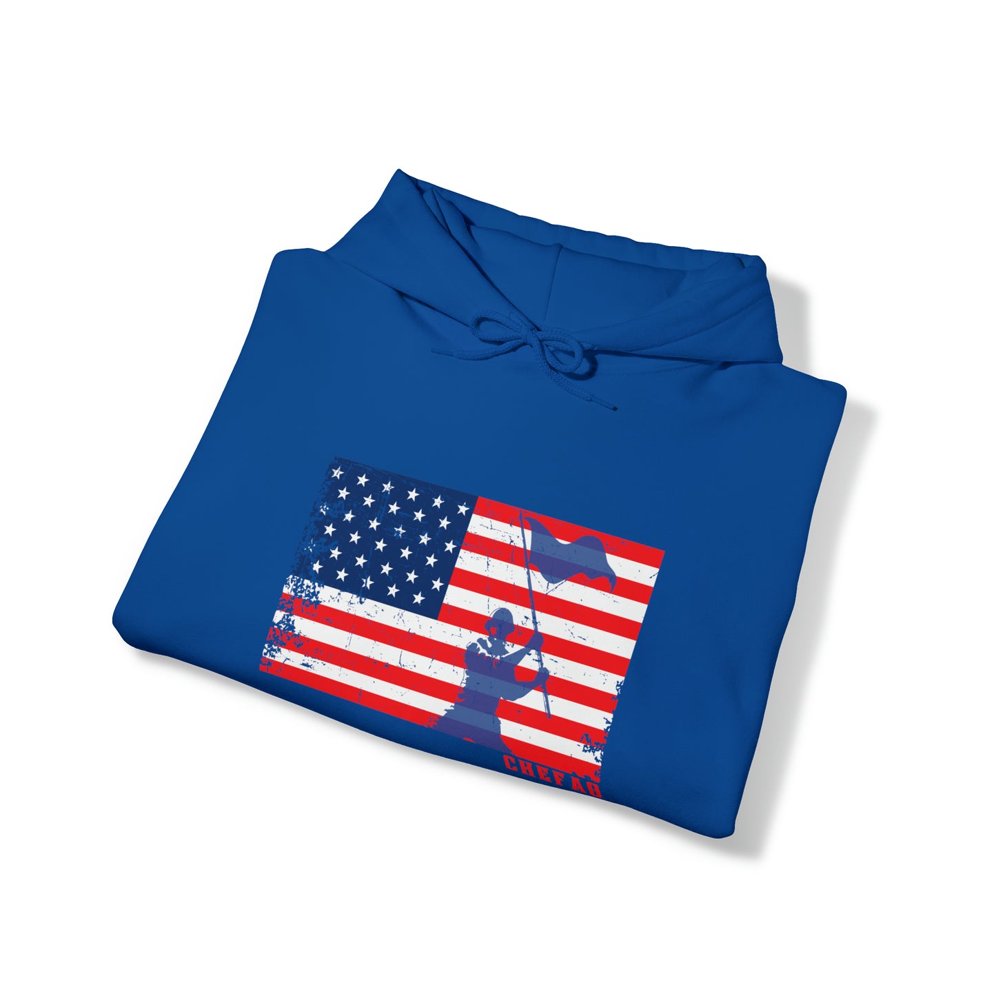 Chefao Military II, Unisex Heavy Blend Hooded Sweatshirt