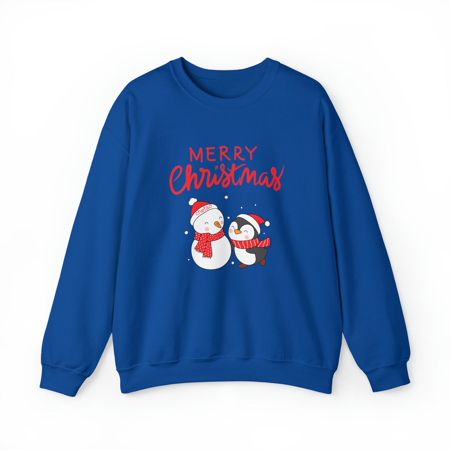 Merry Christmas I, Unisex Heavy Blend Crewneck Sweatshirt
