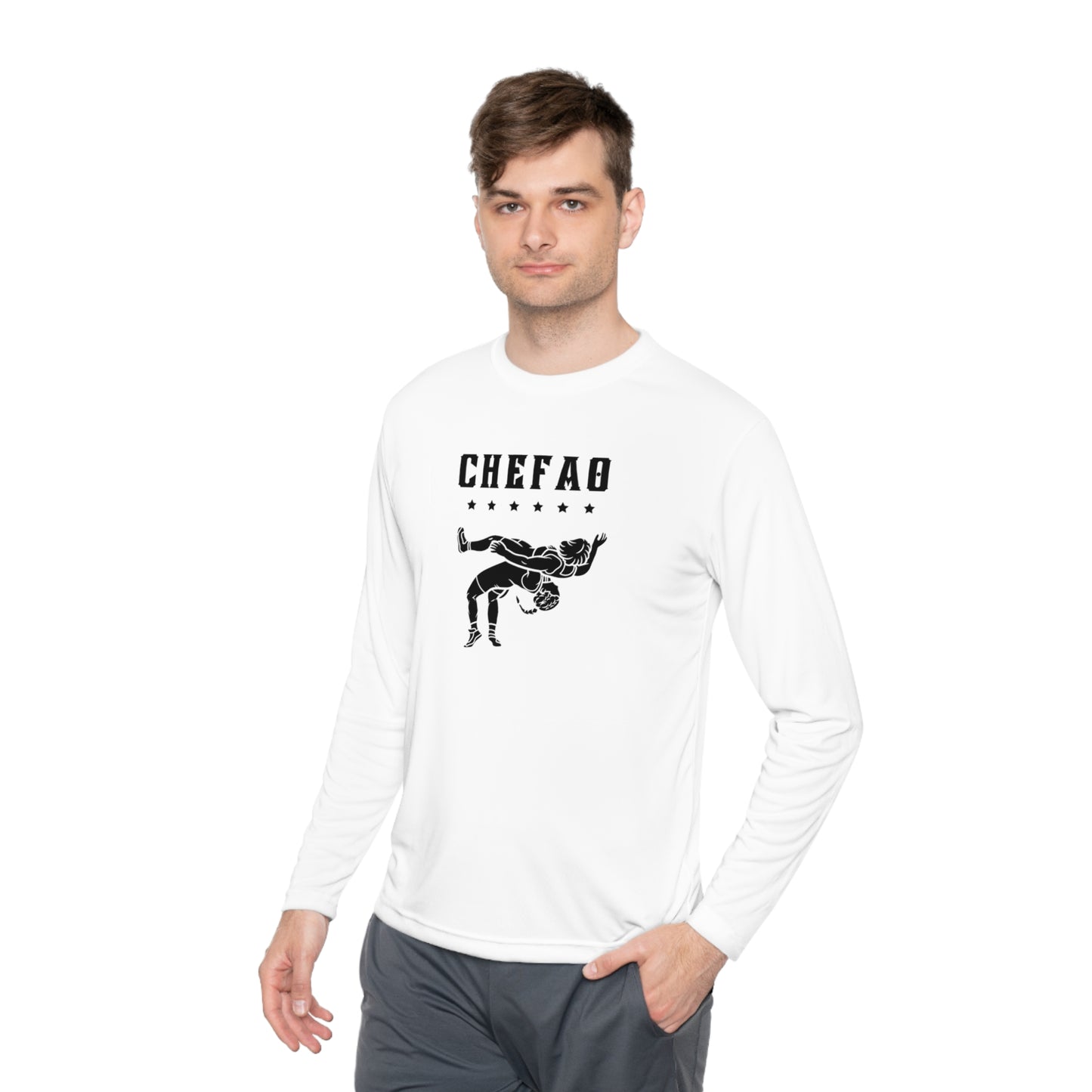 Chefao Wrestling VIII, Unisex Lightweight Long Sleeve Tee