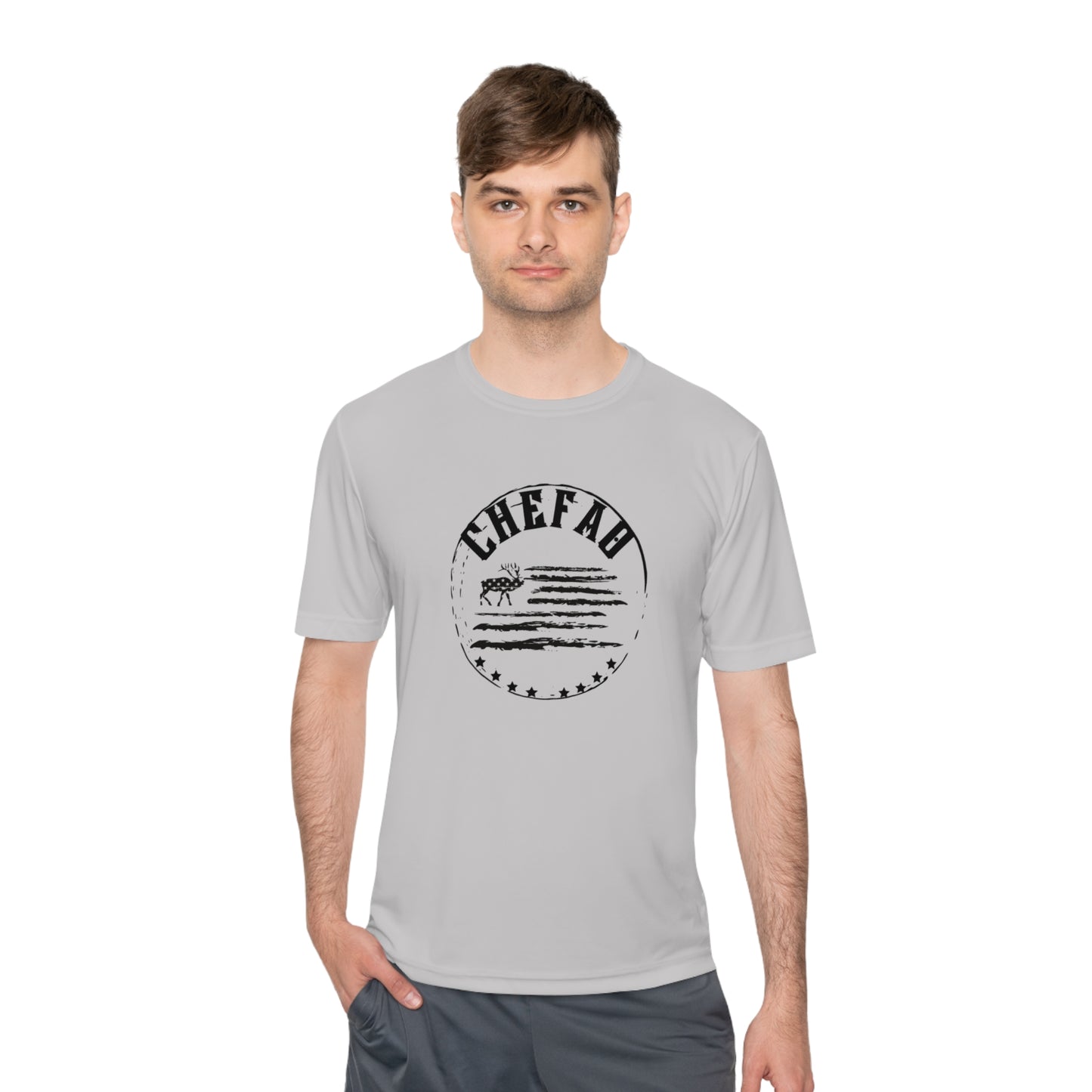 Chefao Hunting II, Unisex Moisture Wicking Tee