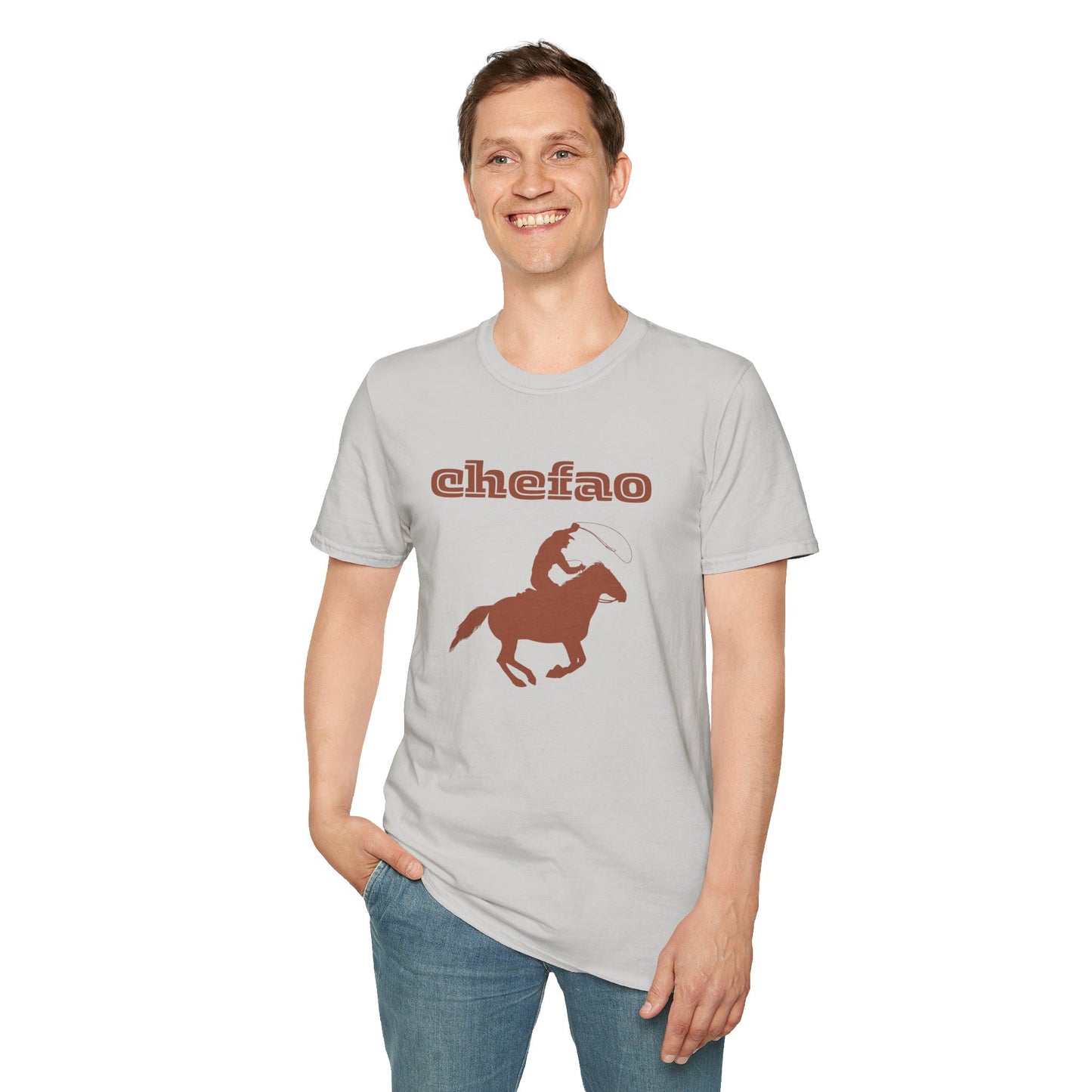 Chefao Cowboy III, Unisex Softstyle T-Shirt