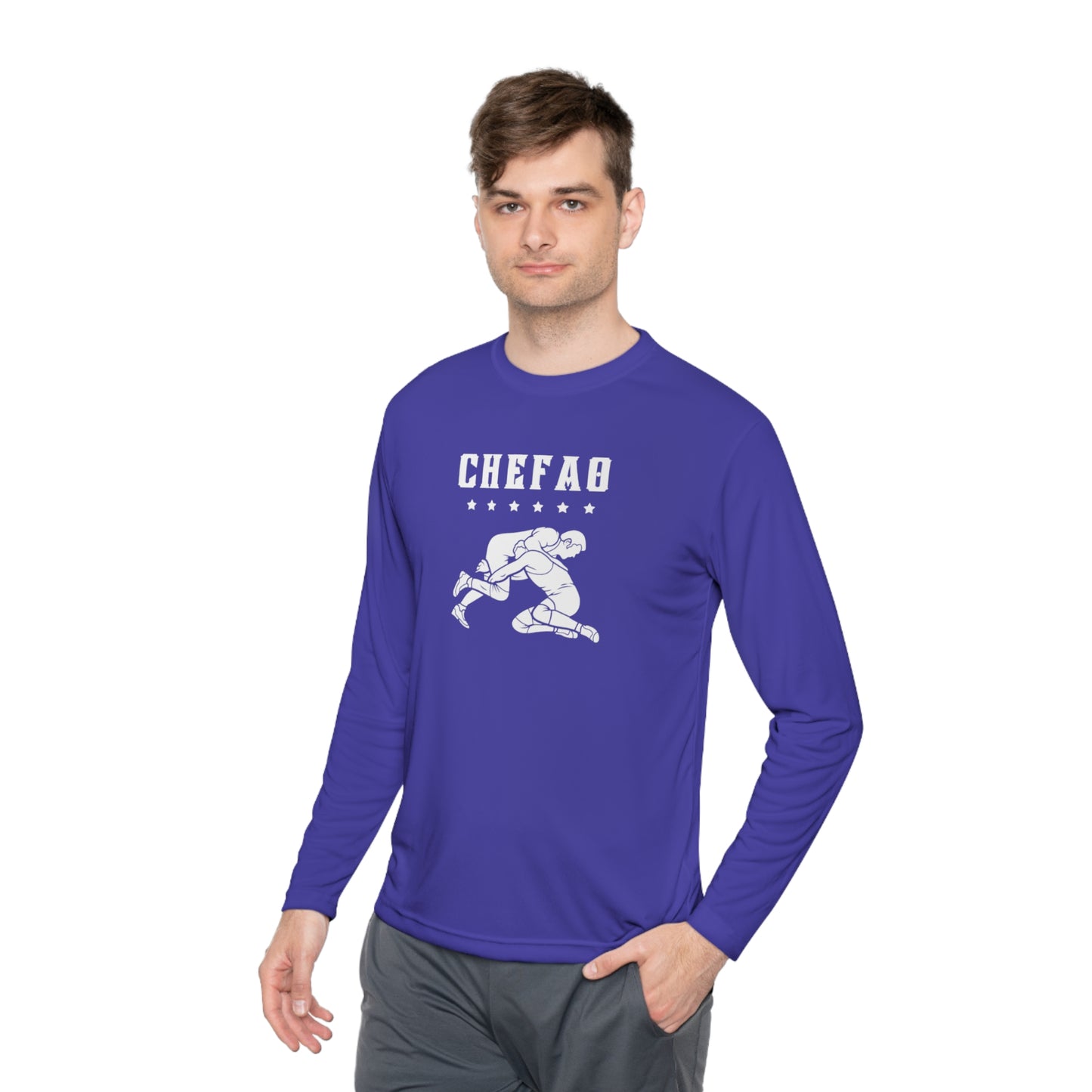 Chefao Wrestling V, Unisex Lightweight Long Sleeve Tee