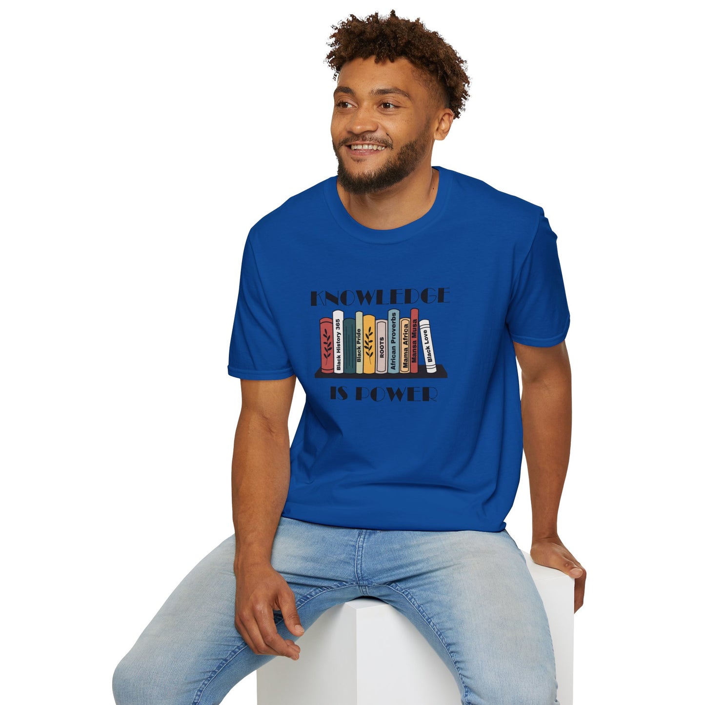 Chefao Knowledge is Power I, Unisex Softstyle T-Shirt