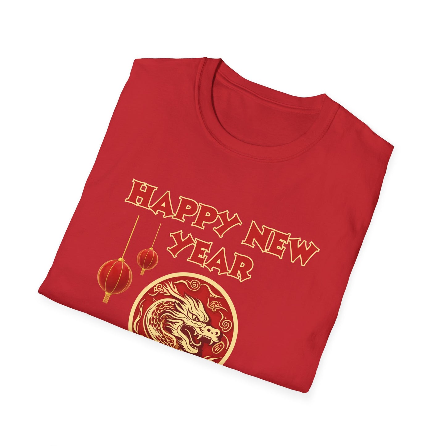 Happy Chinese New Year, Unisex Softstyle T-Shirt