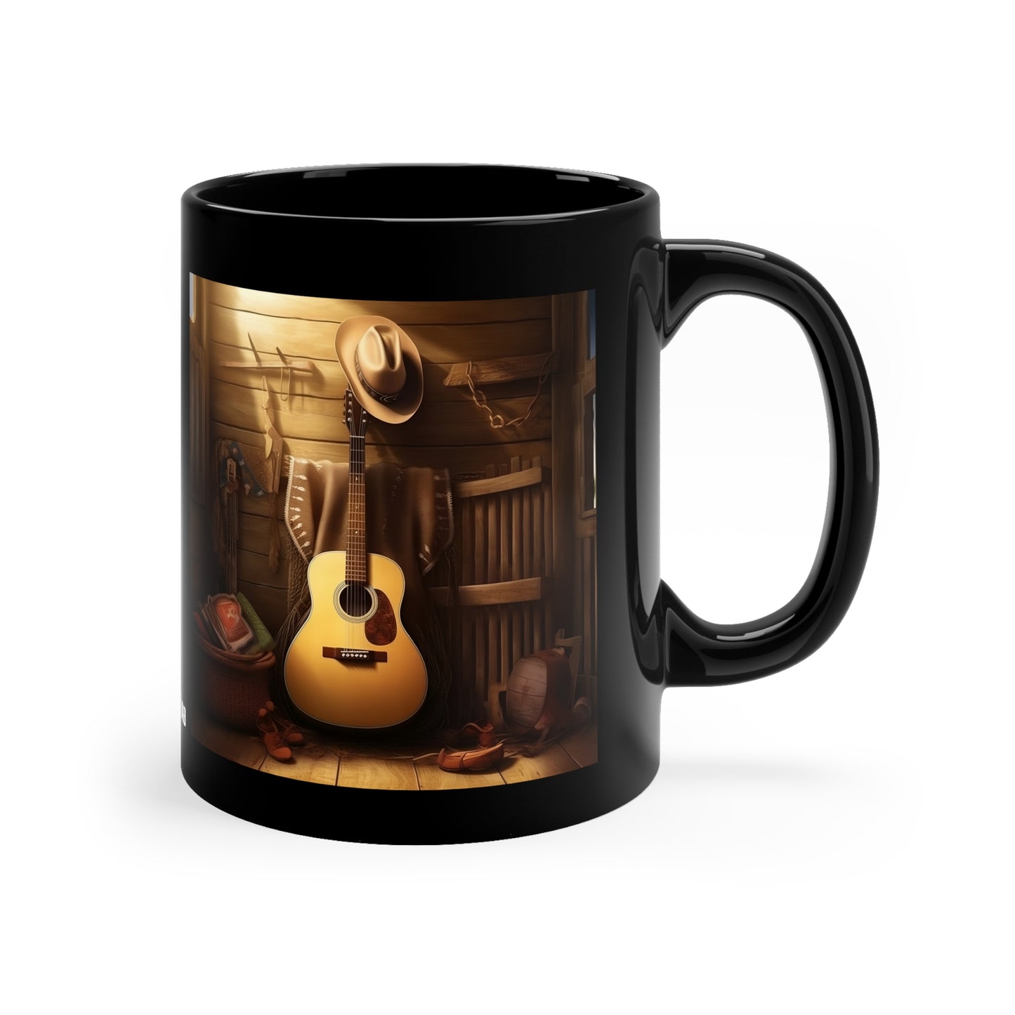 Good Ol' Country, 11oz Black Coffee Mug
