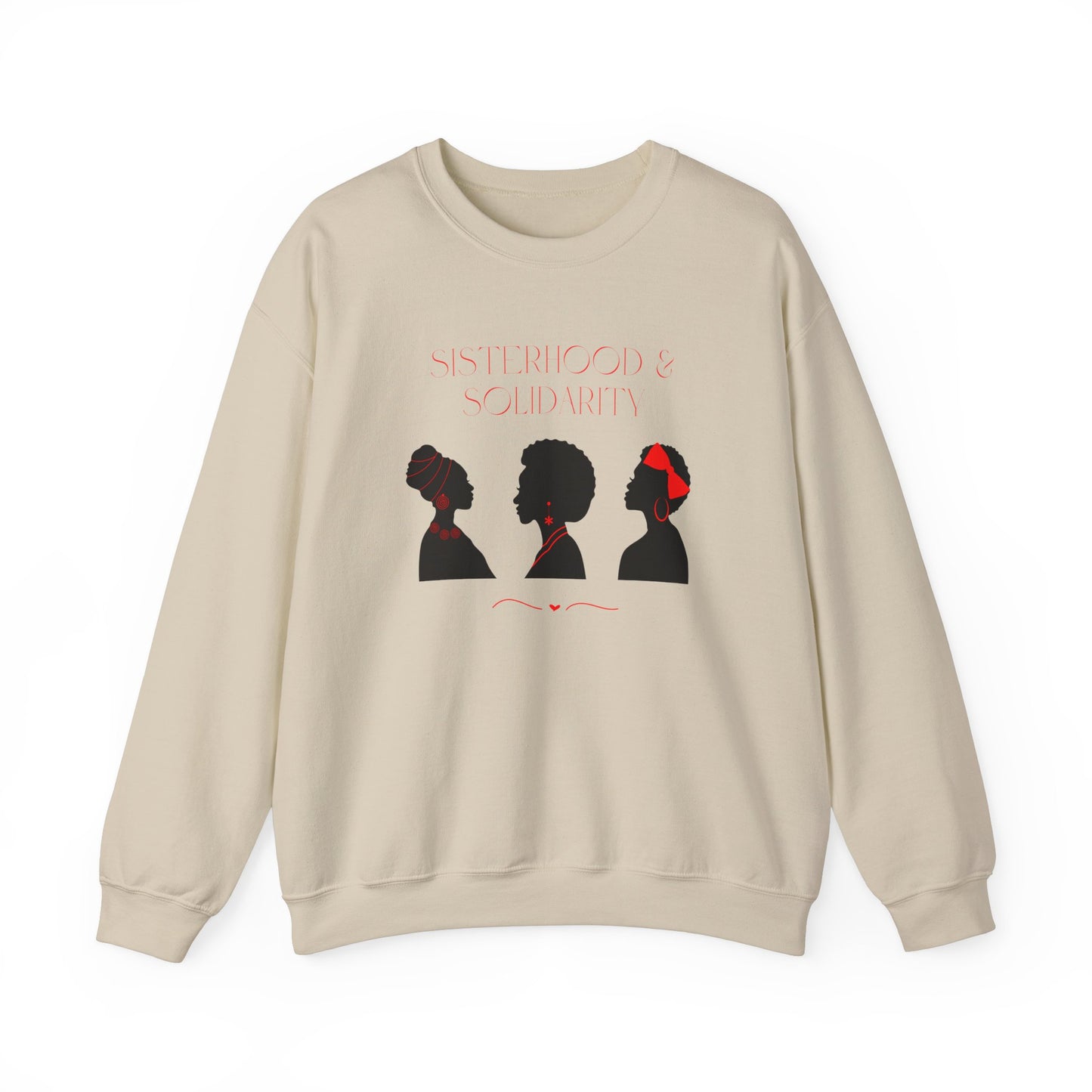 Chefao Sisterhood & Solidarity I, Unisex Heavy Blend™ Crewneck Sweatshirt