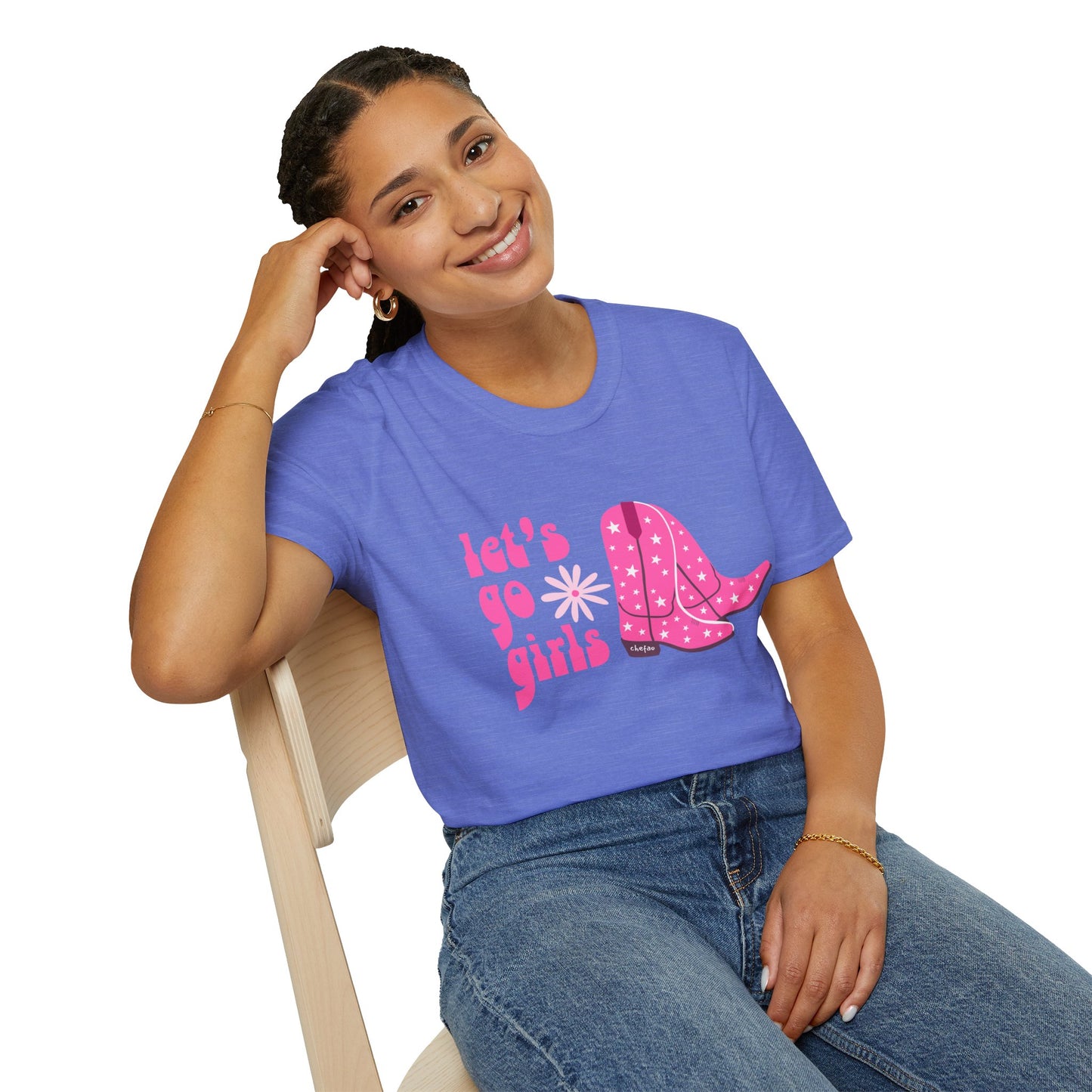 Let's Go Girls, Unisex Softstyle T-Shirt