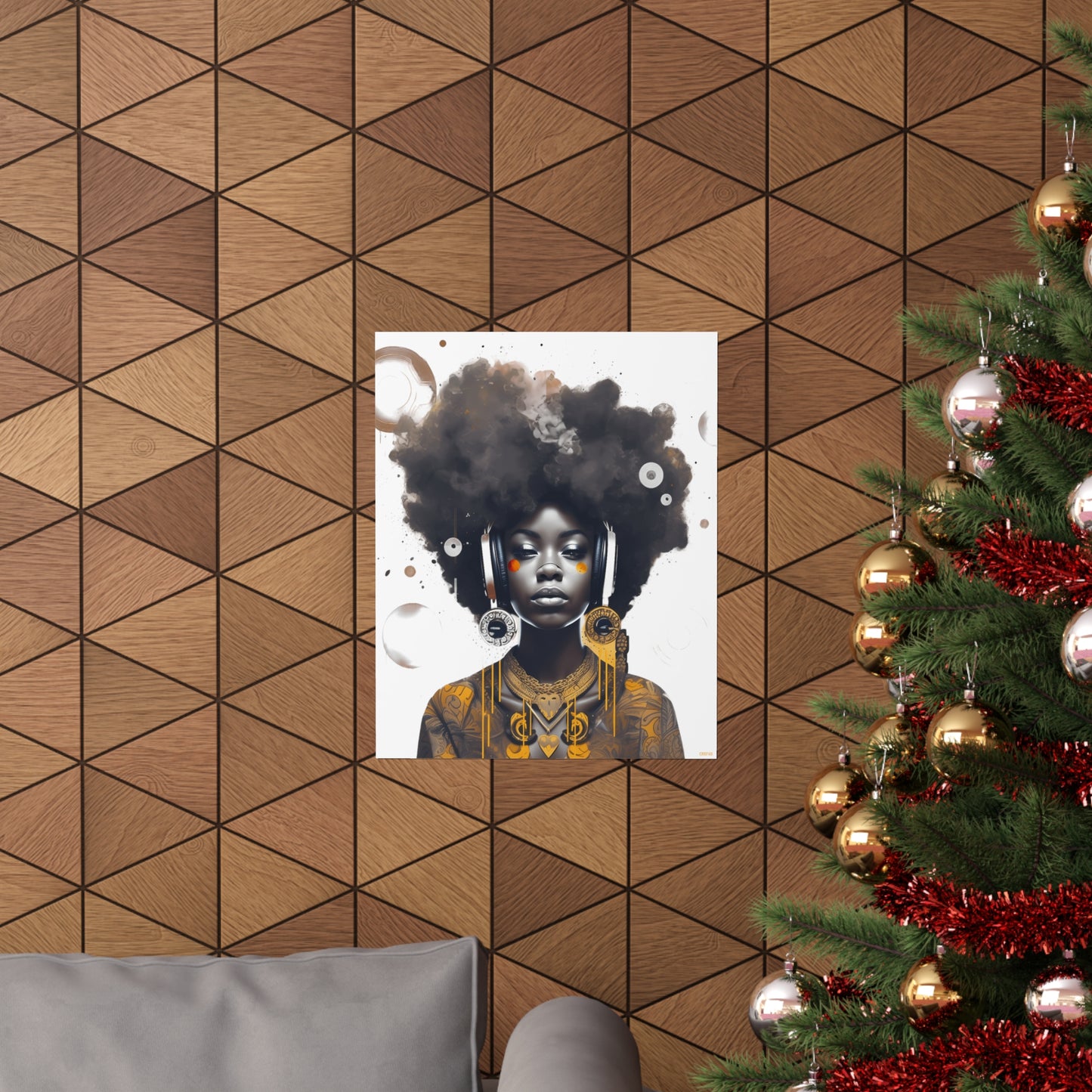 Golden Girl, Premium Matte Vertical Posters
