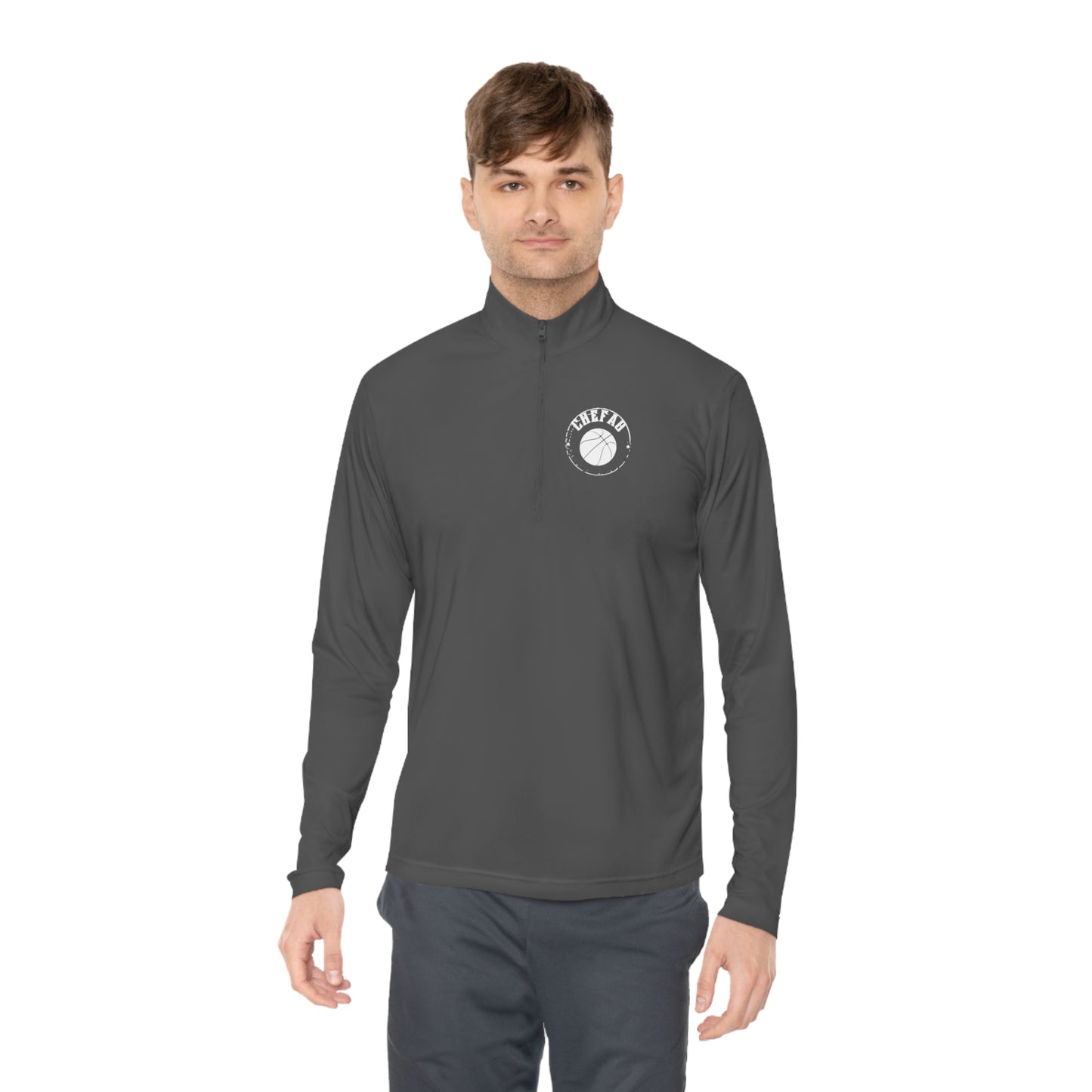 Chefao Basketball IV, Unisex Quarter-Zip Pullover