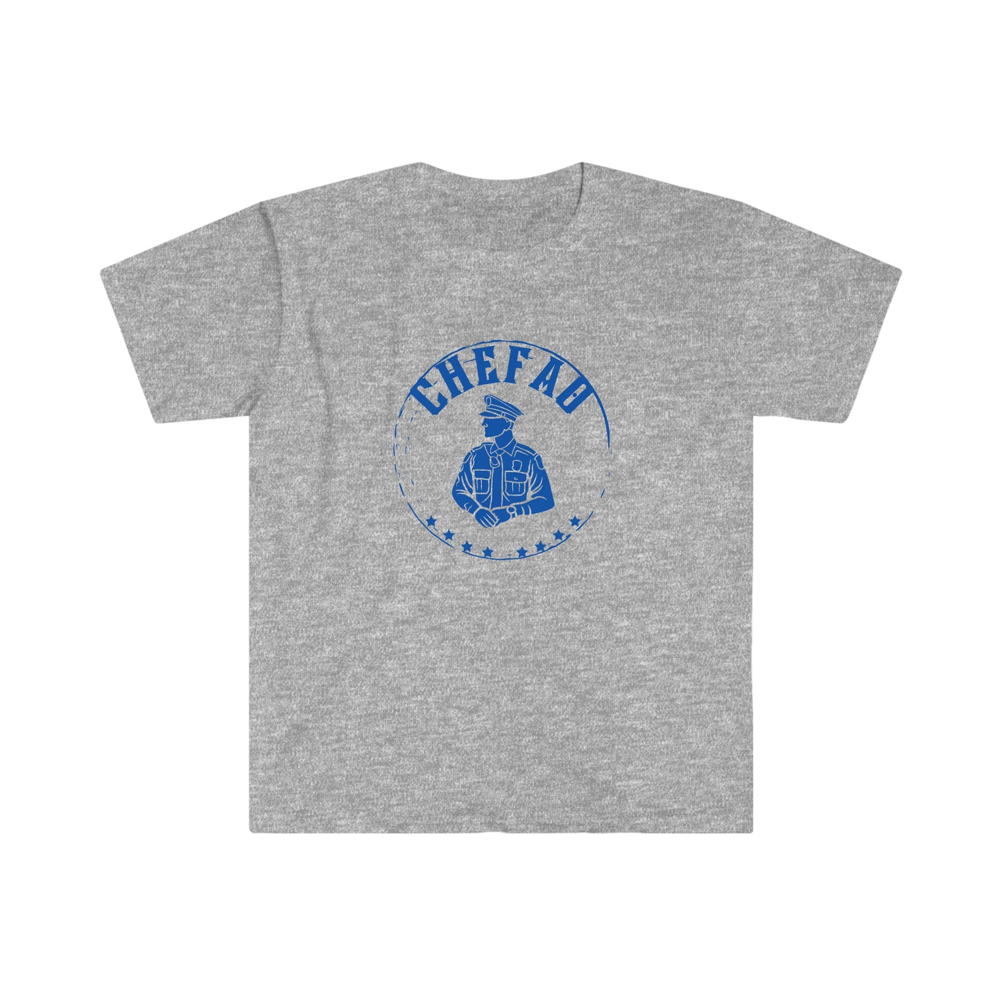 Chefao Police IV, Unisex Softstyle T-Shirt